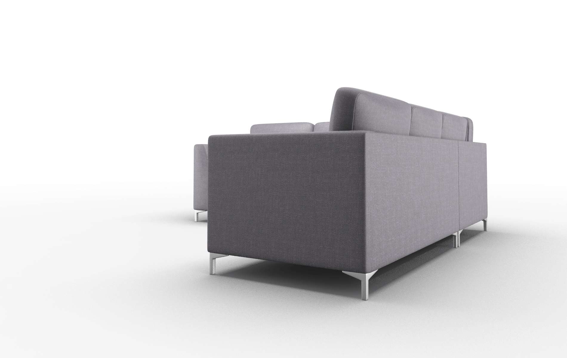 Royal Keylargo Grape Sectional metal legs 4