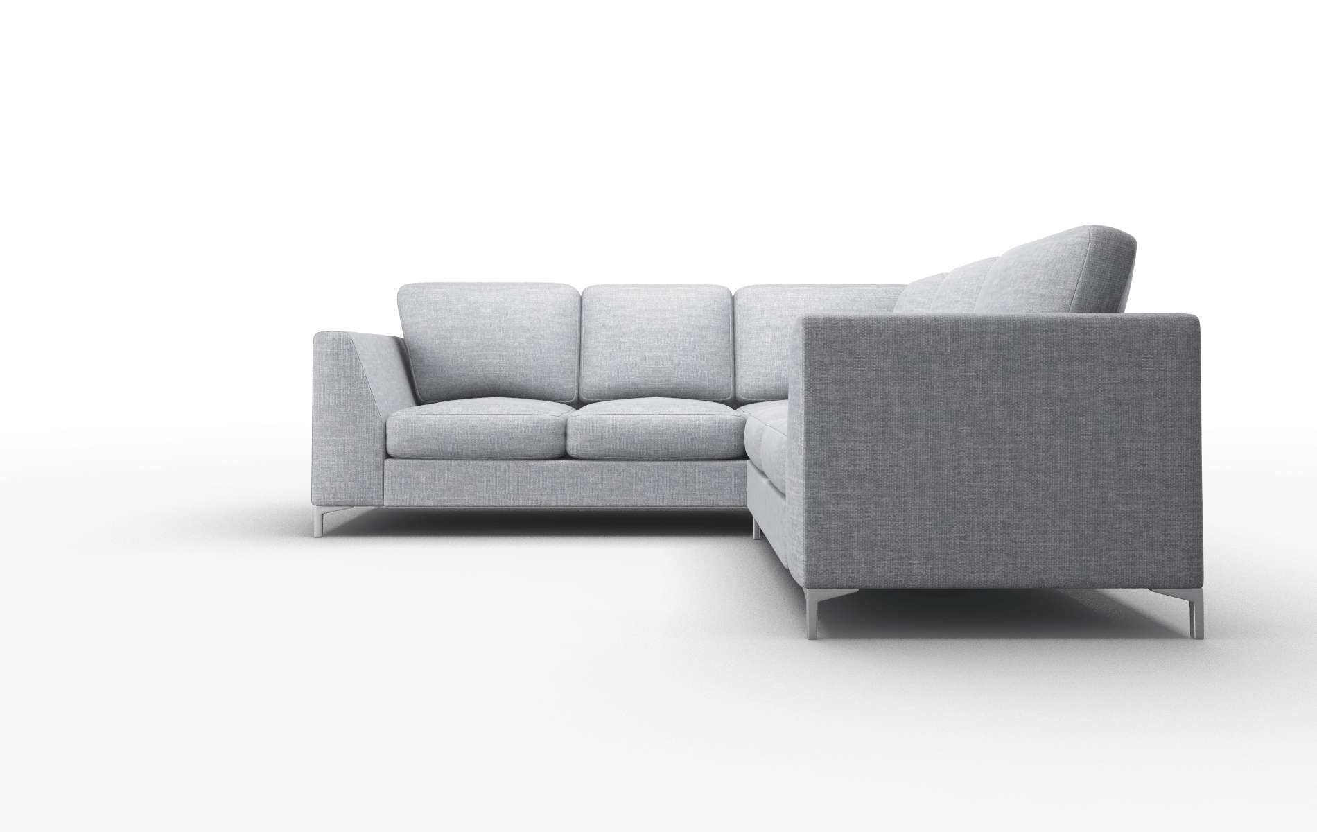 Royal Lana Ash Sectional metal legs 5