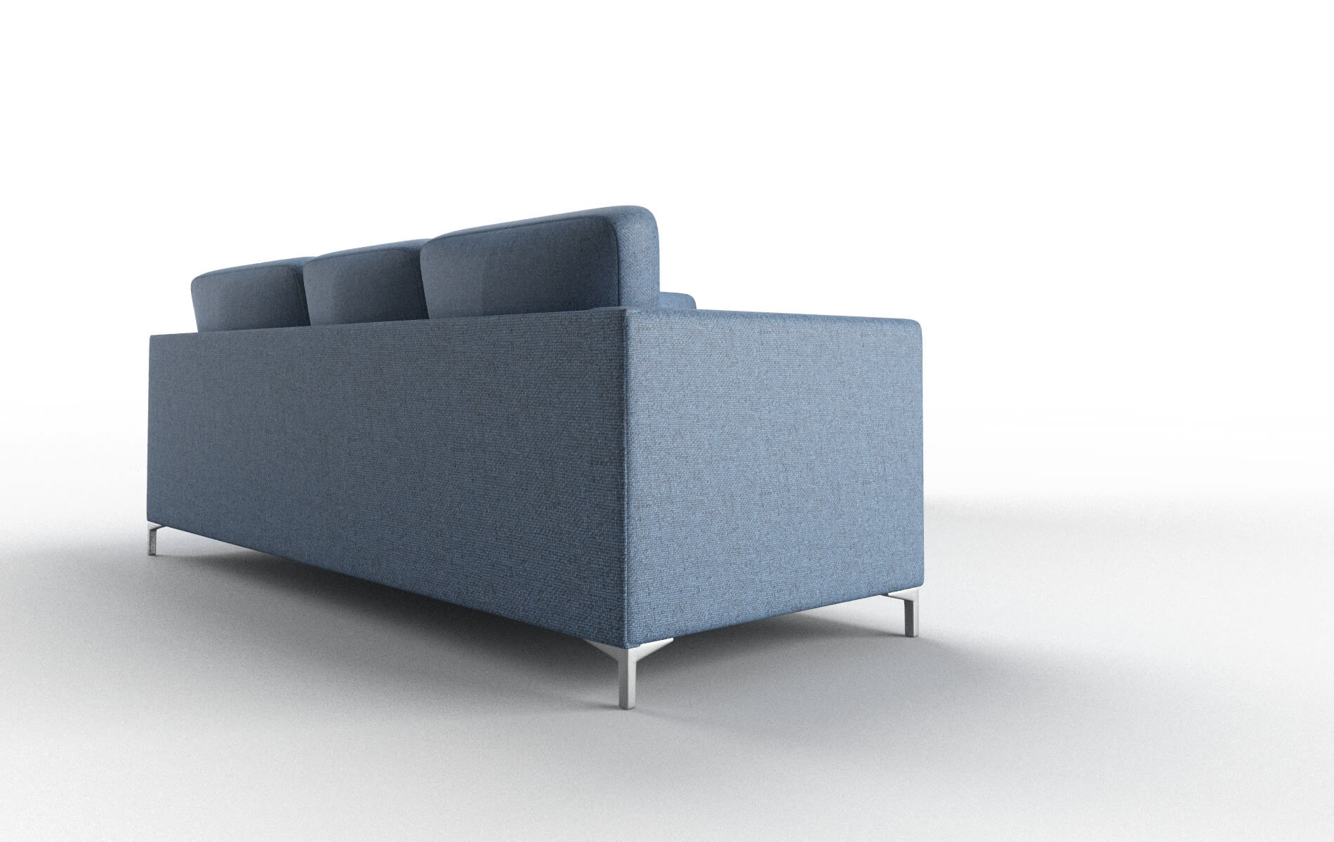 Royal Leslie Indigo Sectional metal legs 3