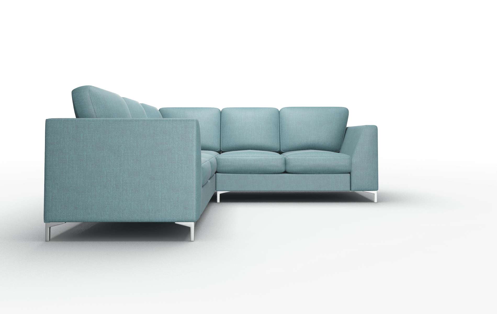 Royal Leslie Peacock Sectional metal legs 2