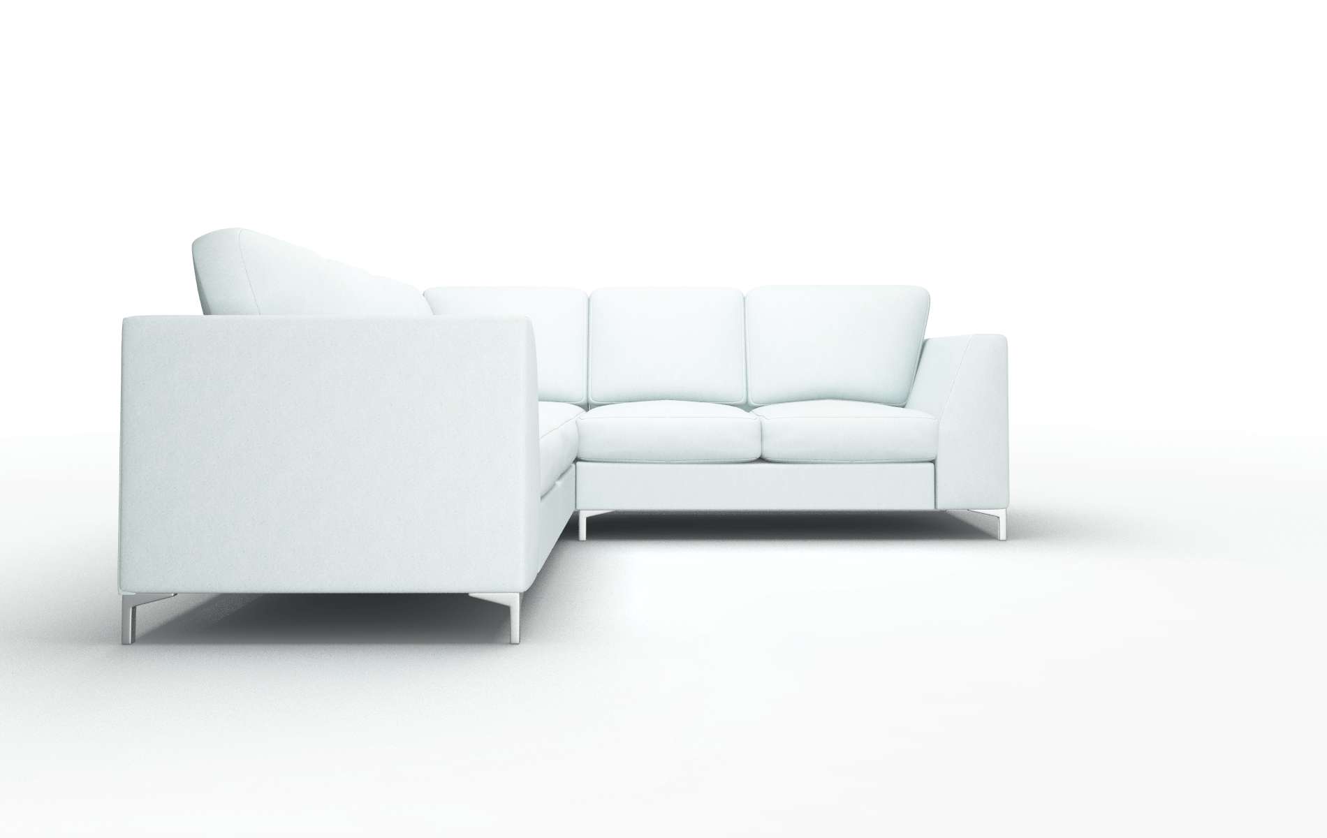 Royal Leslie Robins_egg Sectional metal legs 2