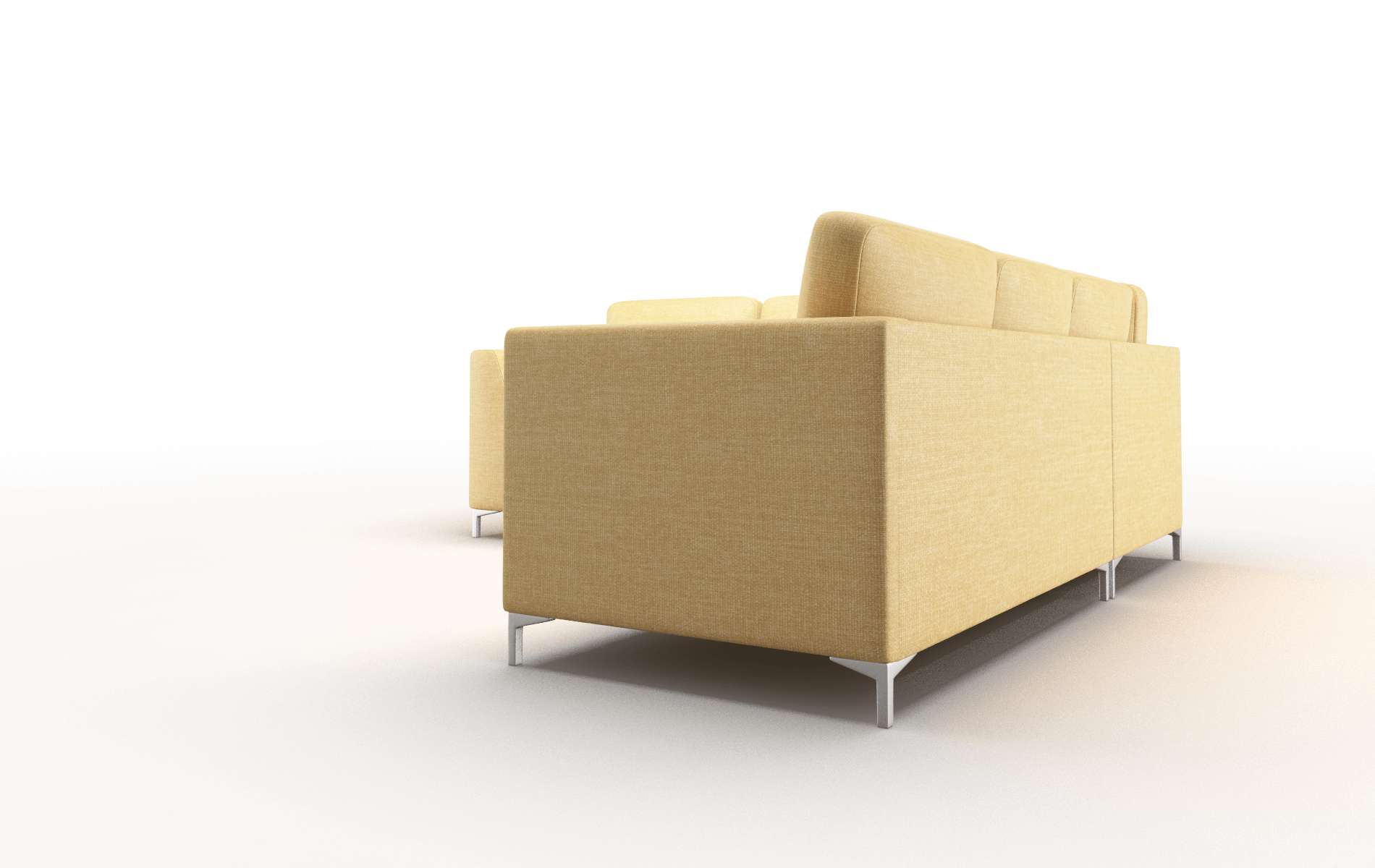 Royal Leslie Saffron Sectional metal legs 4