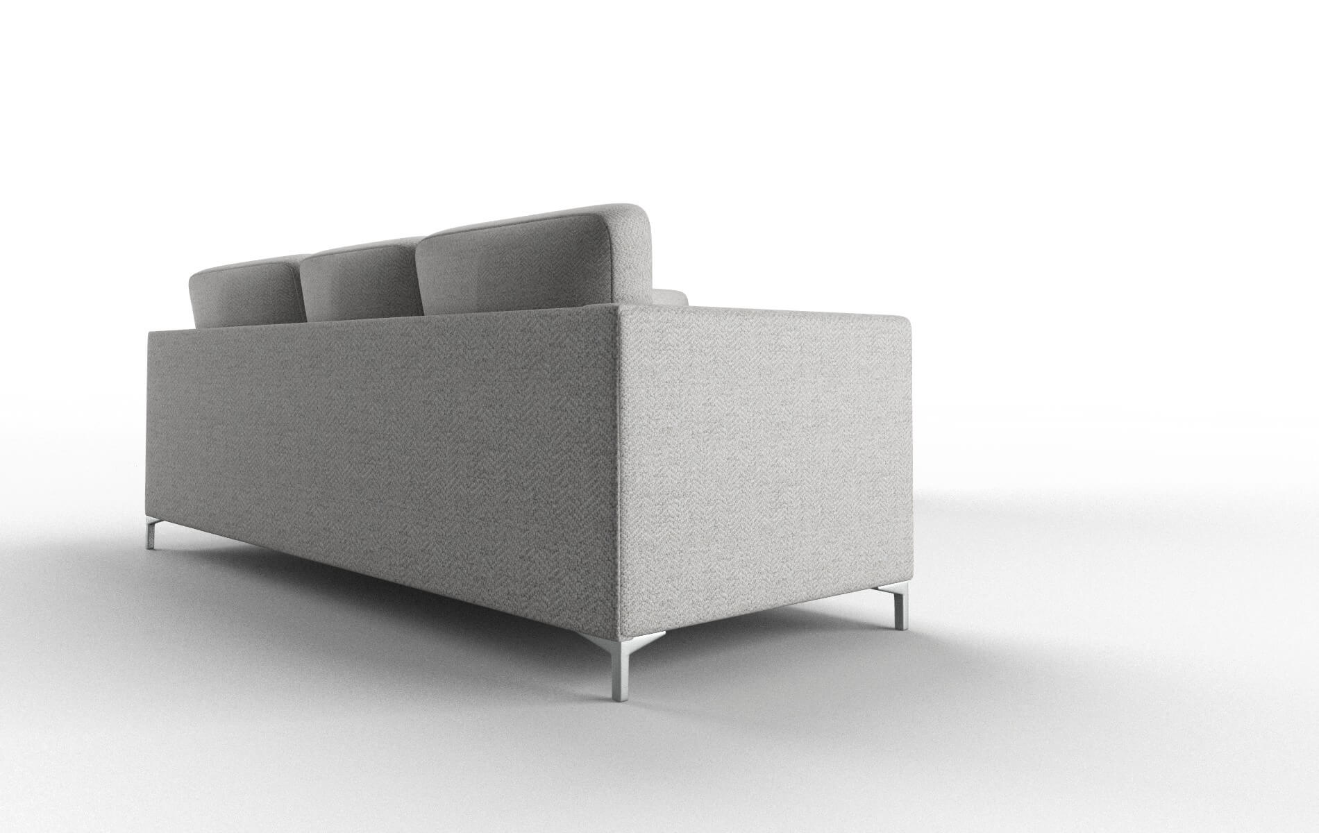 Royal Malibu Dove Sectional metal legs 3