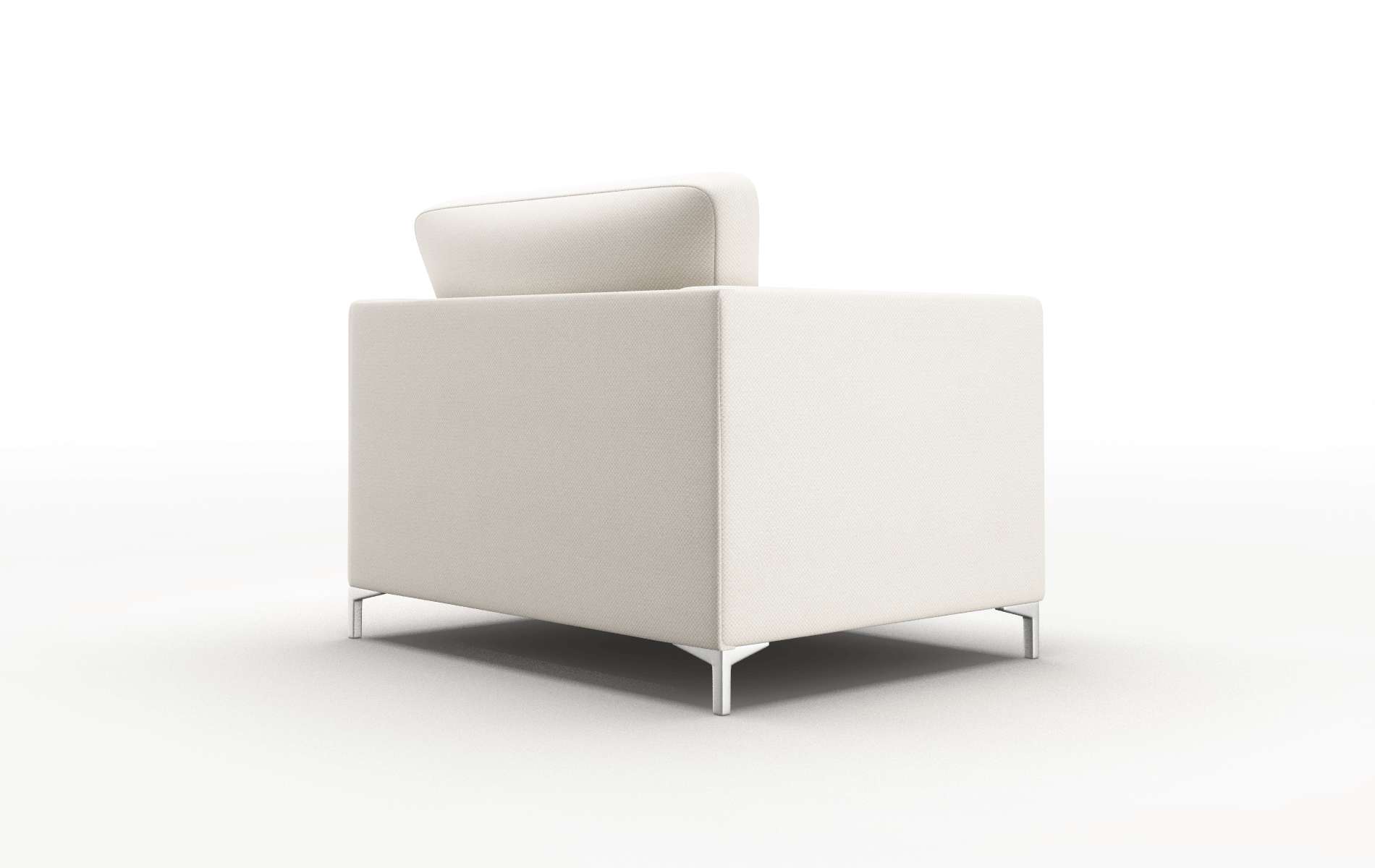 Royal Malibu Linen Chair metal legs 5