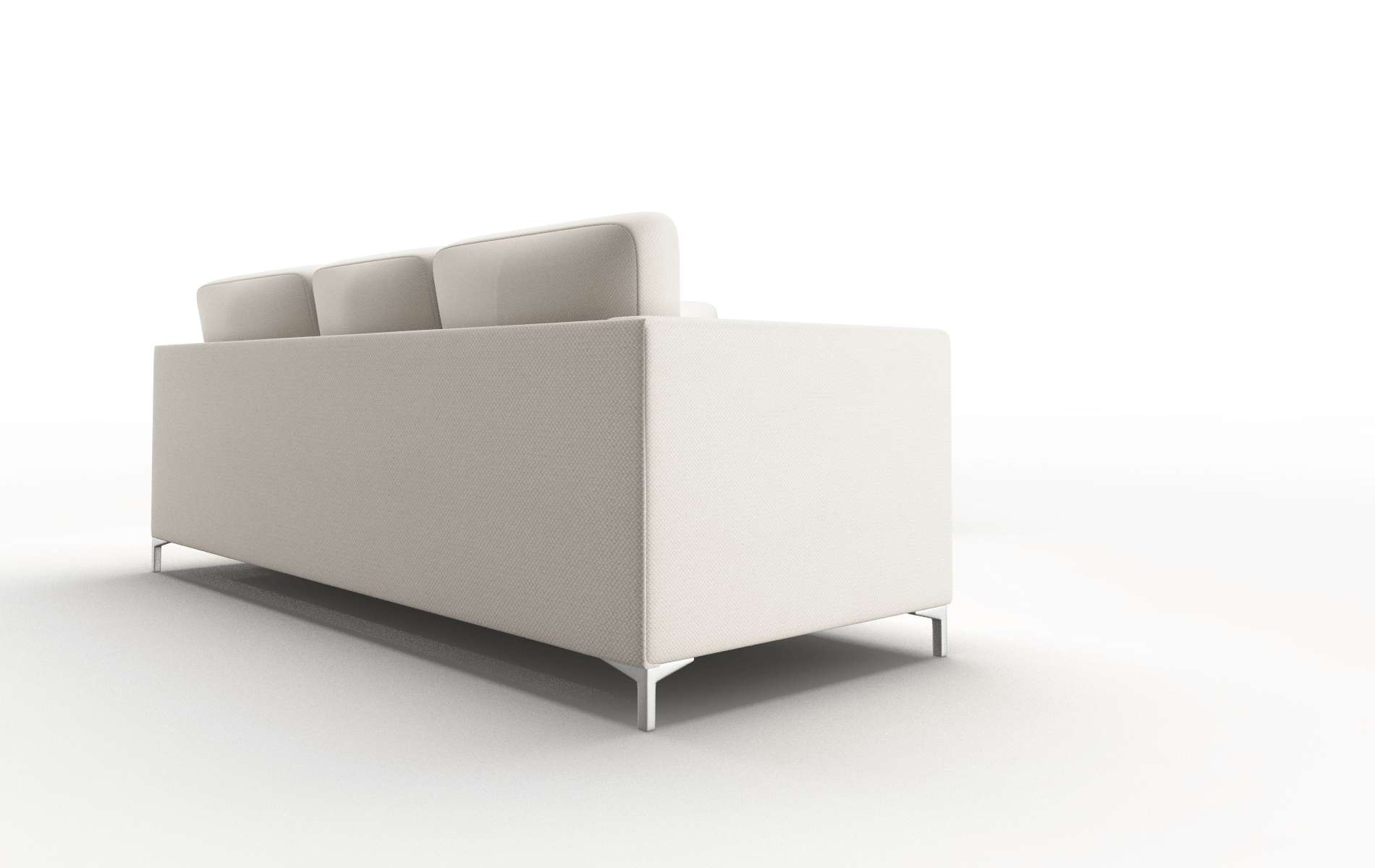 Royal Malibu Linen Sectional metal legs 3