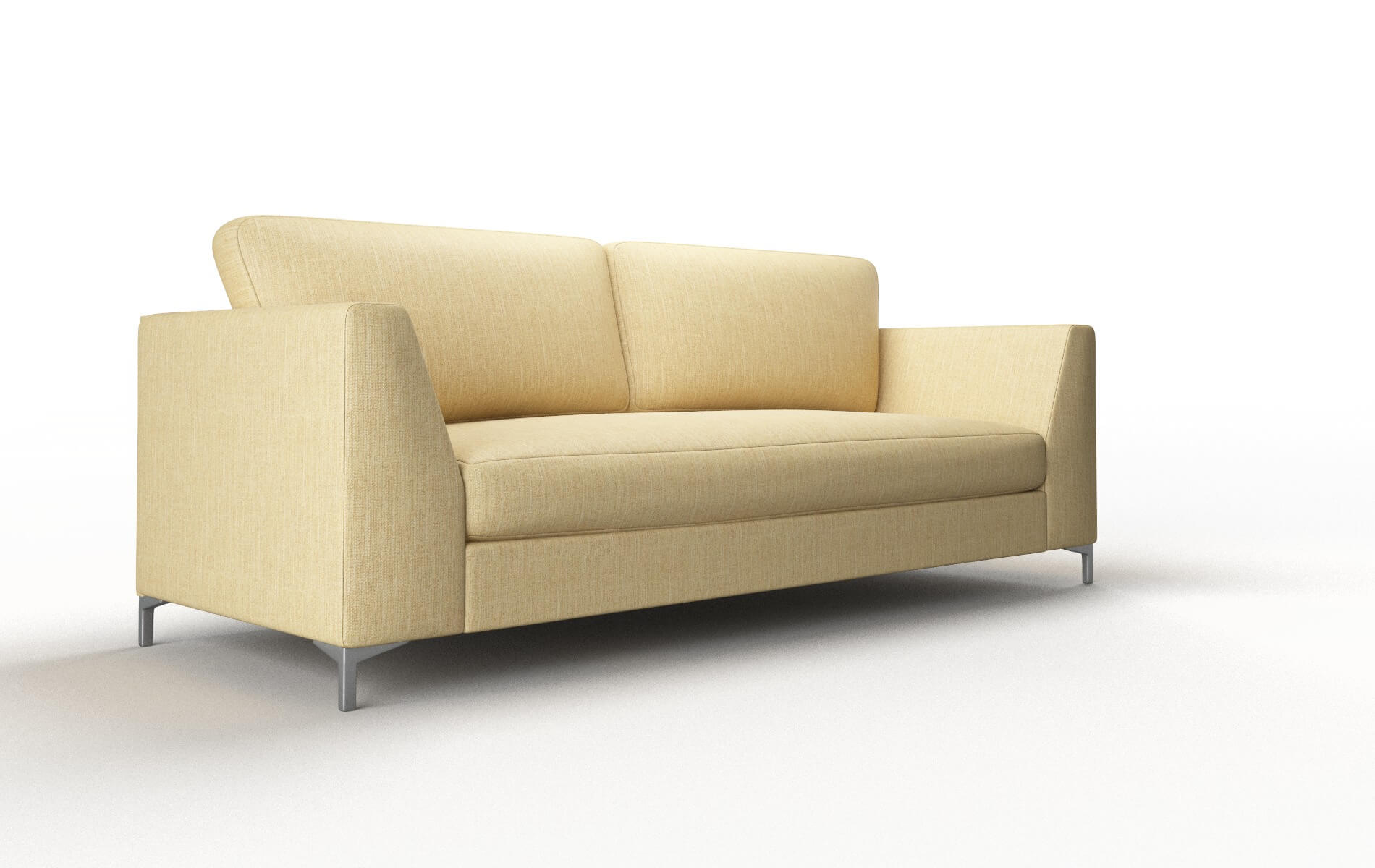 Royal Malibu Maize Sofa metal legs 2