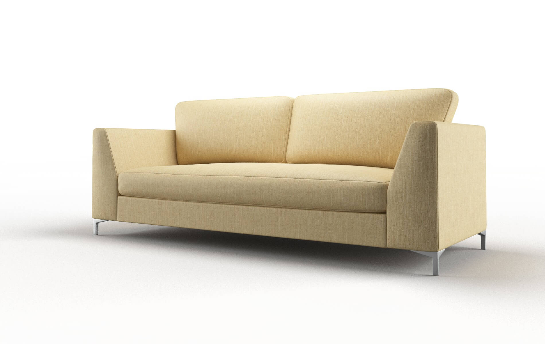 Royal Malibu Maize Sofa metal legs 4