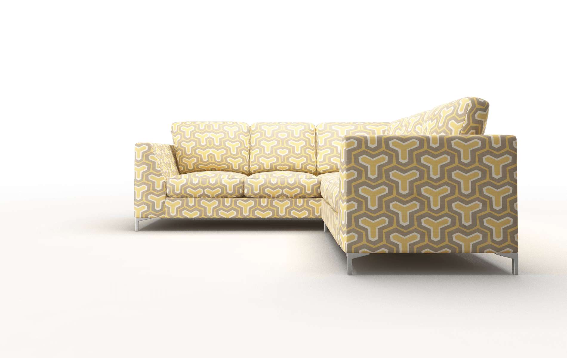 Royal Merci Dijon Sectional metal legs 5