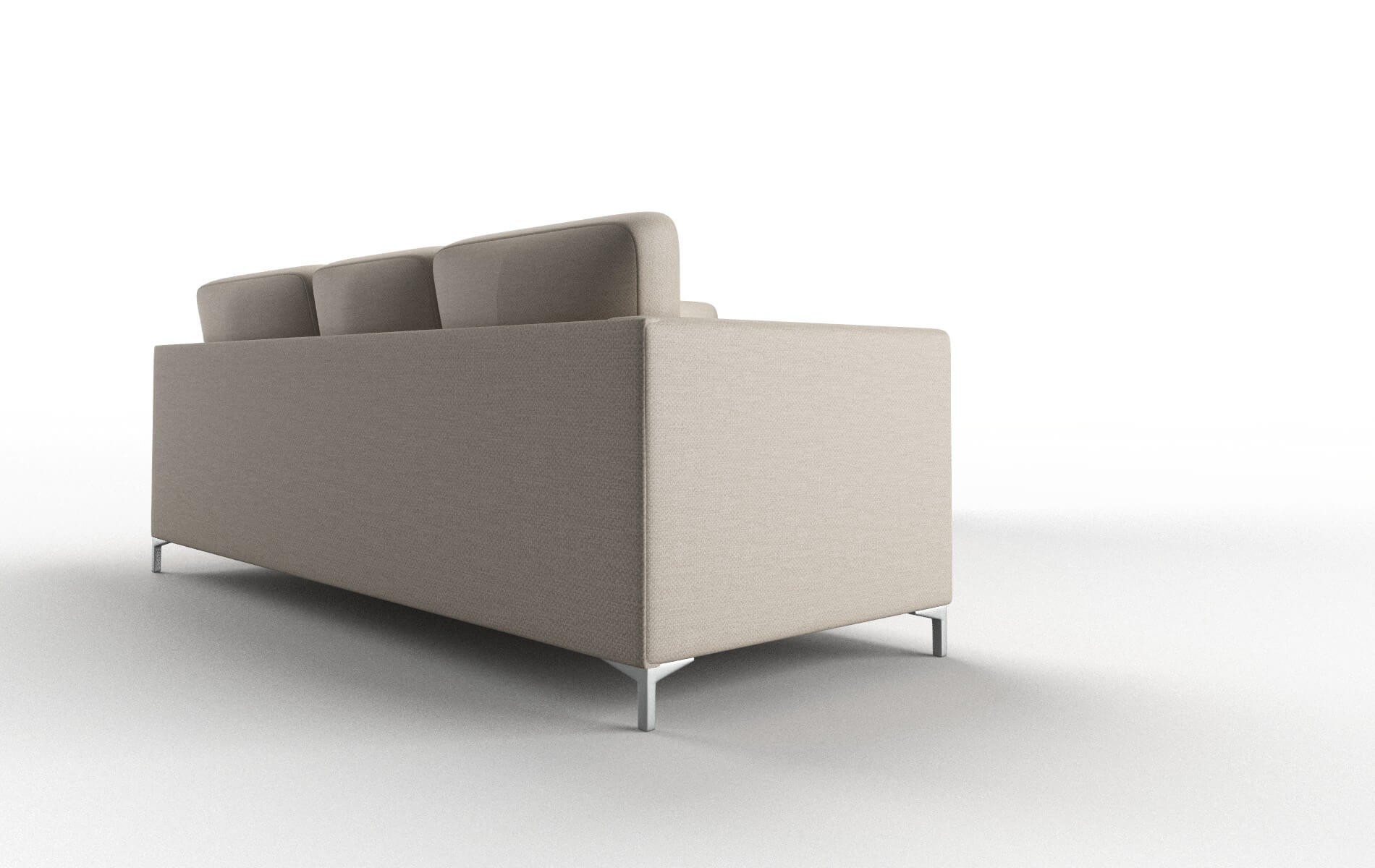 Royal Naples Almond Sectional metal legs 3