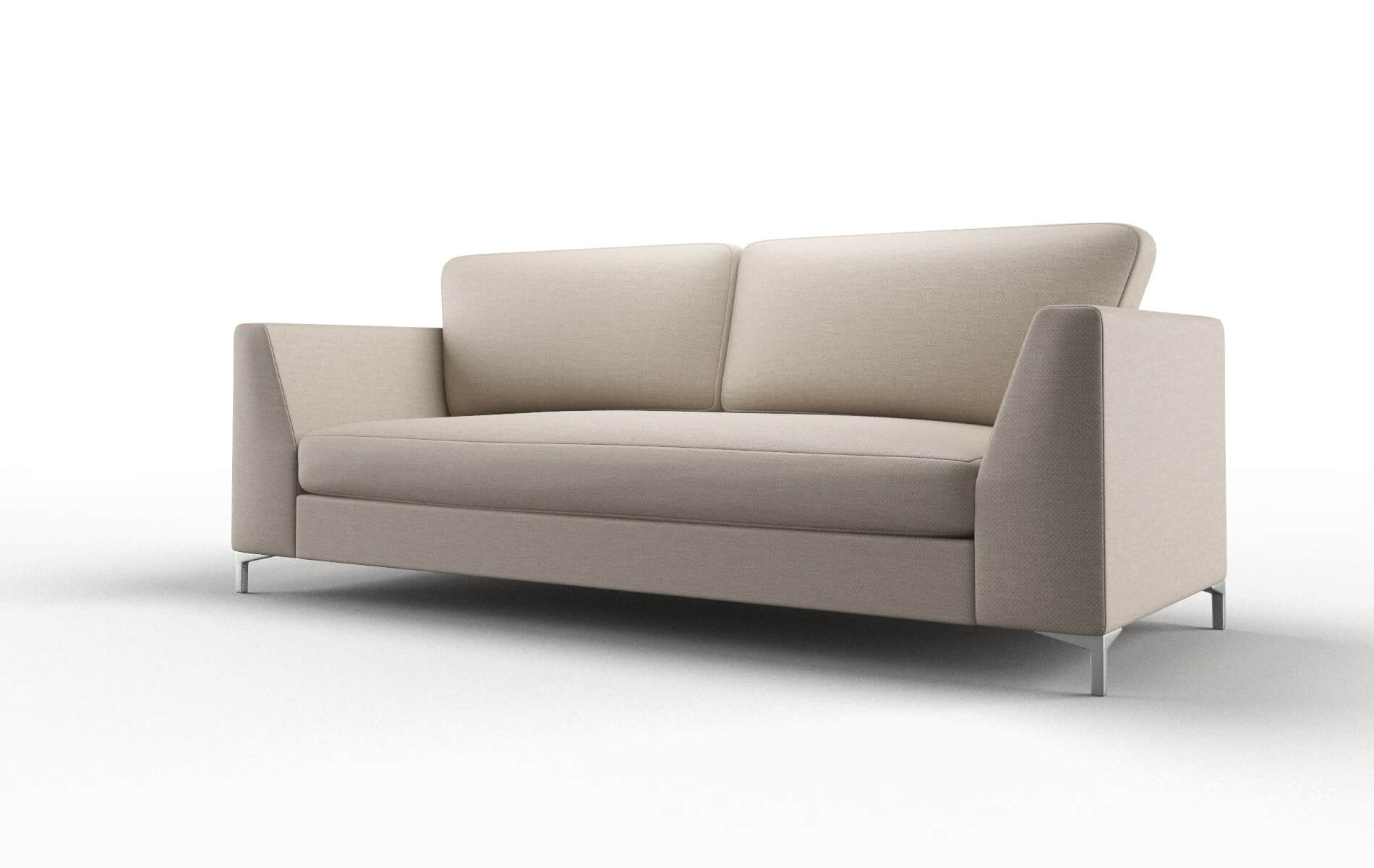 Royal Naples Almond Sofa metal legs 4