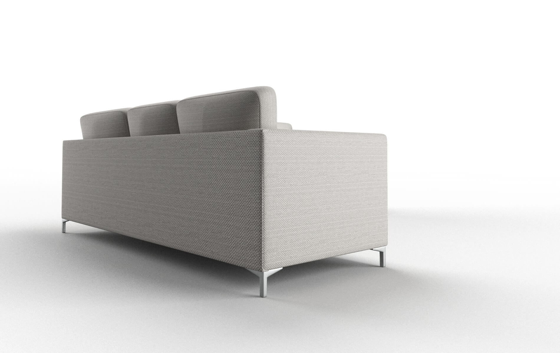 Royal Naples Ash Sectional metal legs 3