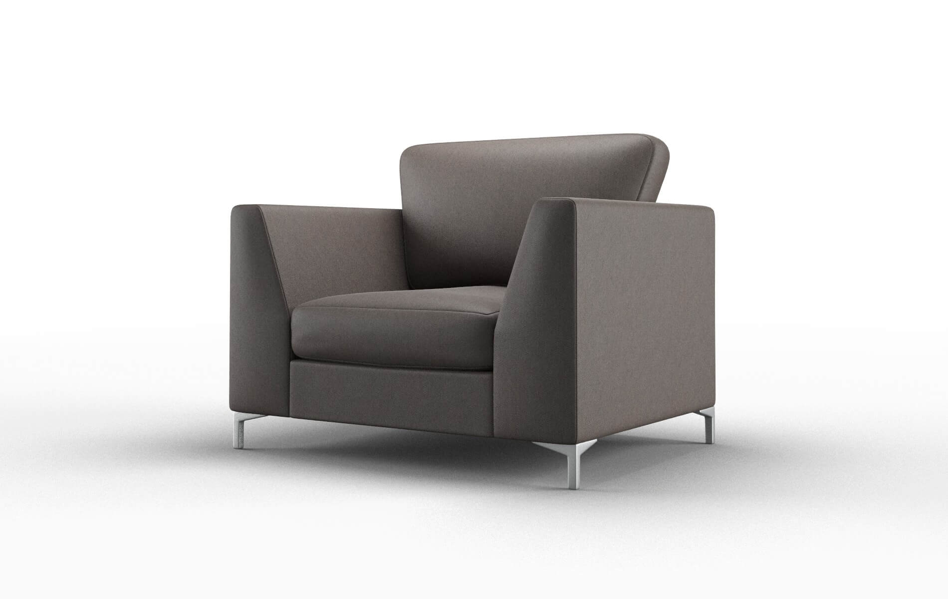 Royal Naples Graphite Chair metal legs 4