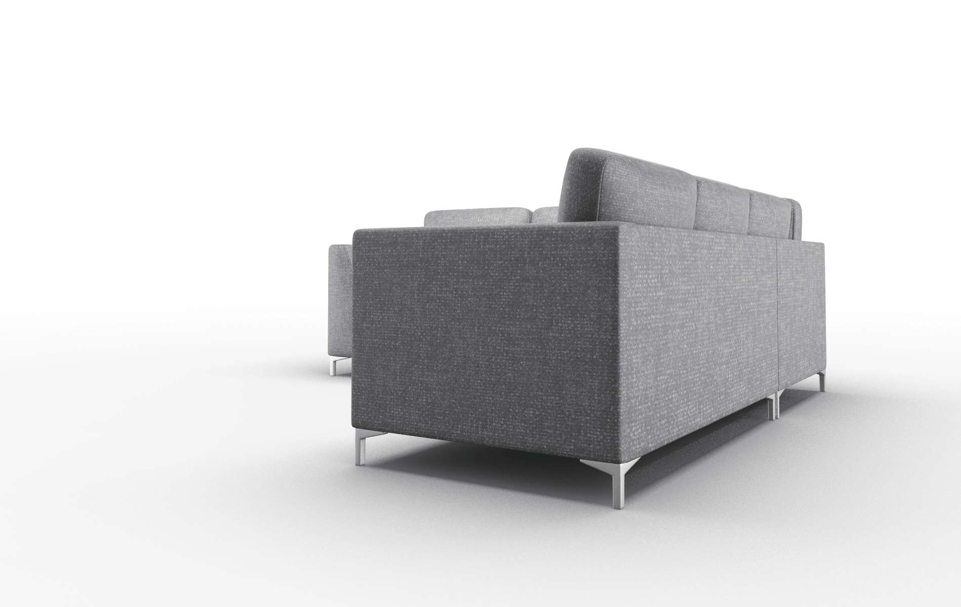 Royal Notion Graphite Sectional metal legs 4