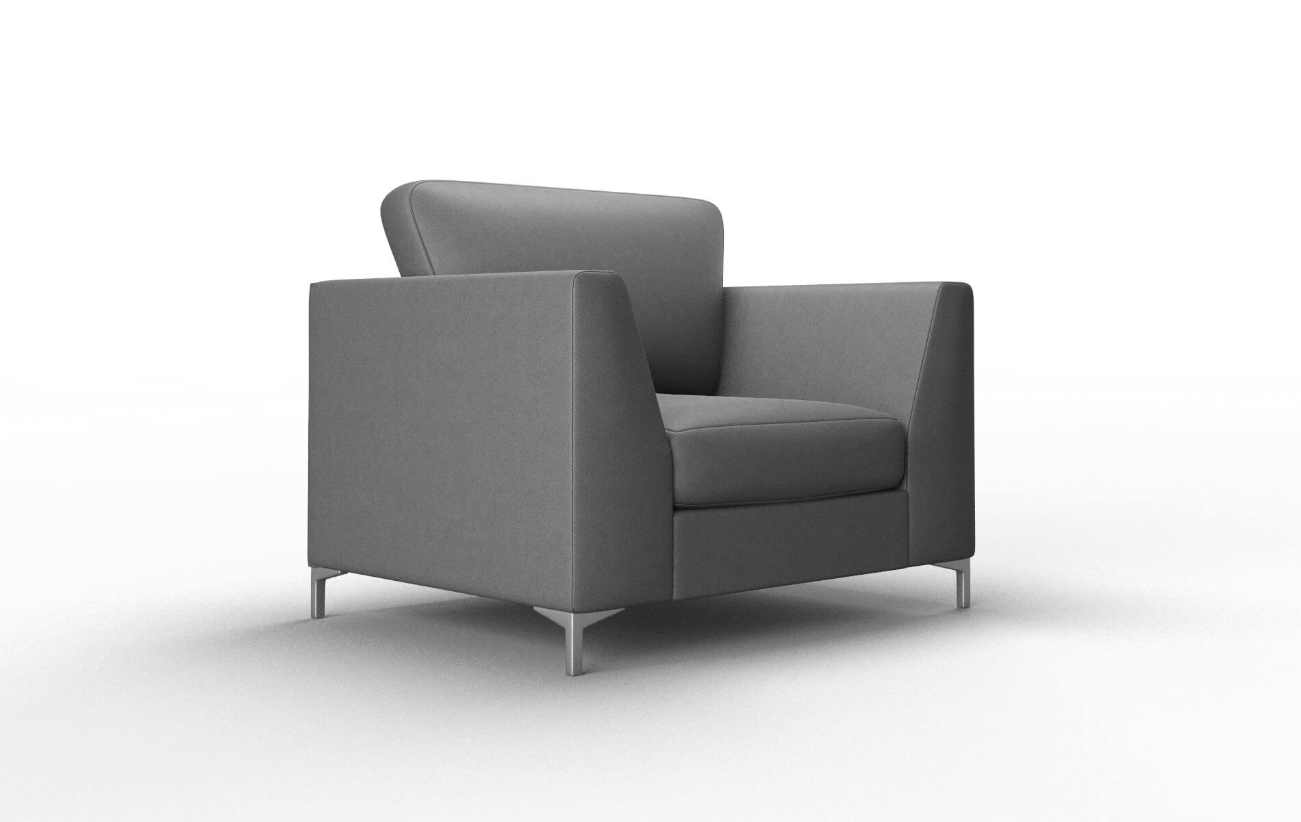 Royal Oakley Charcoal Chair metal legs 2