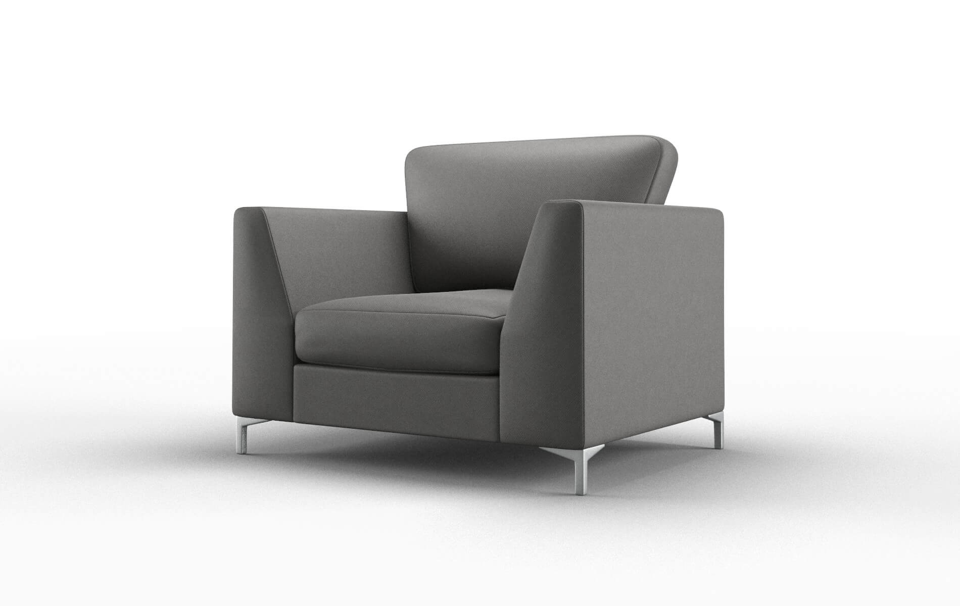 Royal Oakley Charcoal Chair metal legs 4