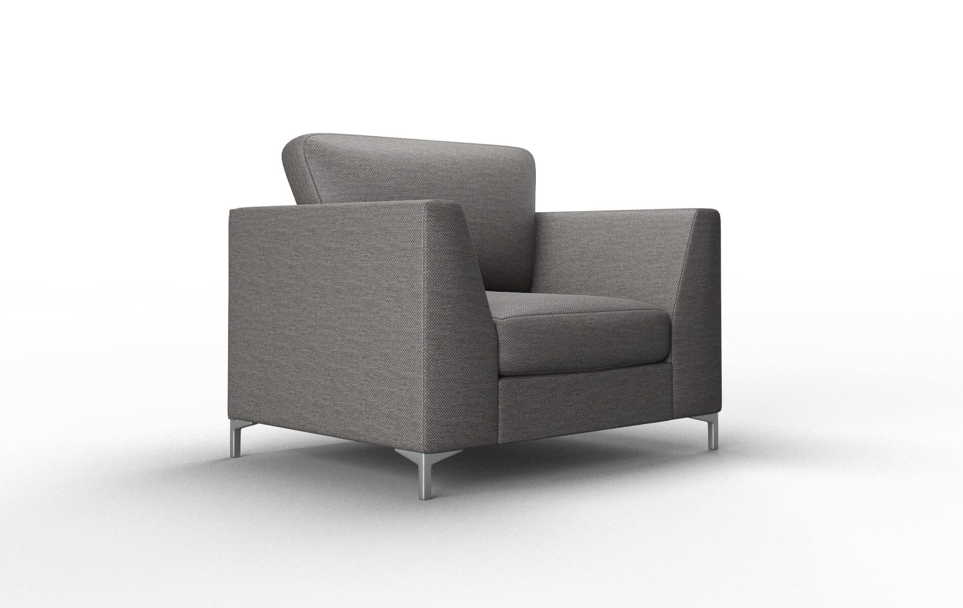 Royal Oscar Charcoal Chair metal legs 2