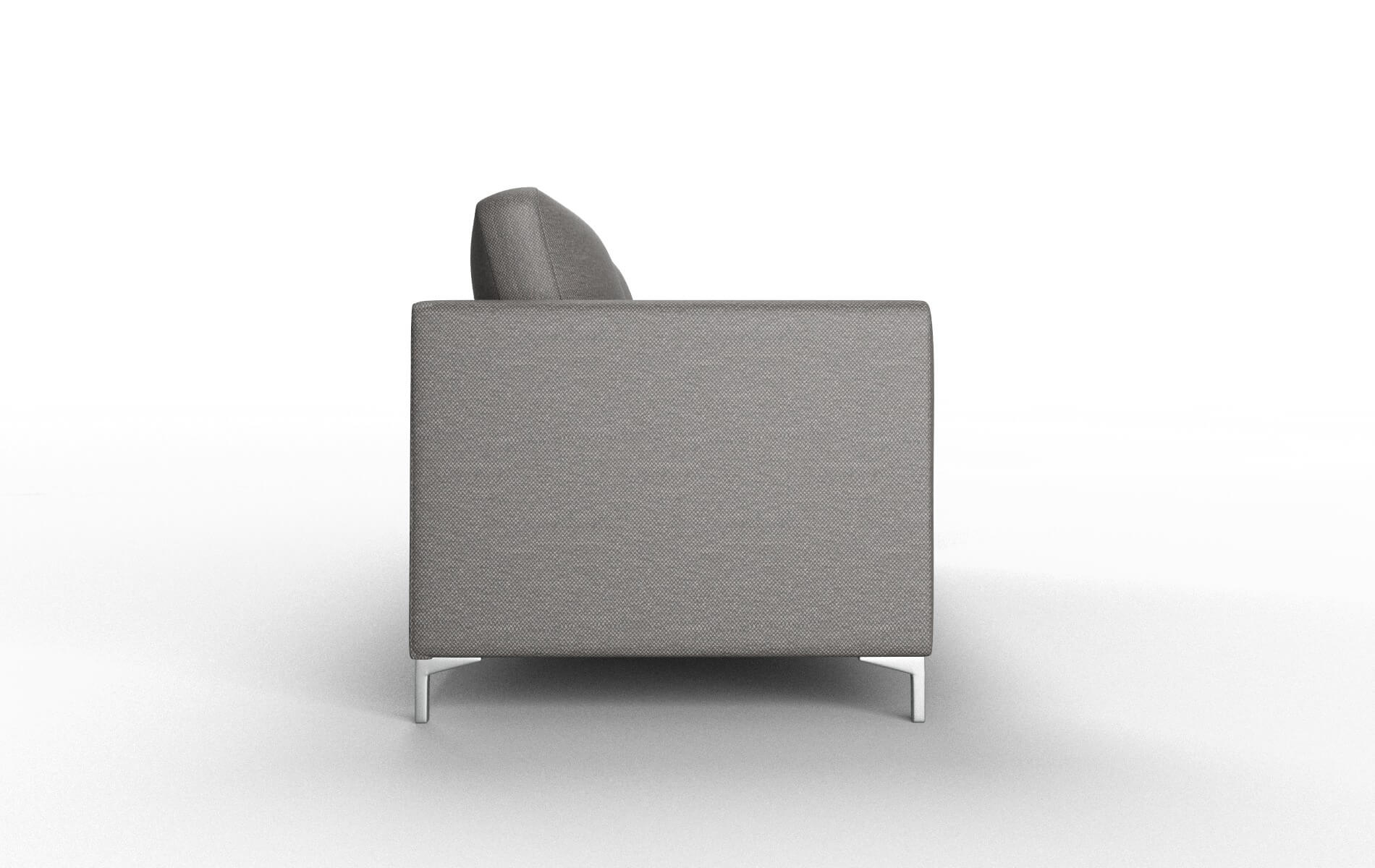 Royal Oscar Grey Sofa metal legs 3
