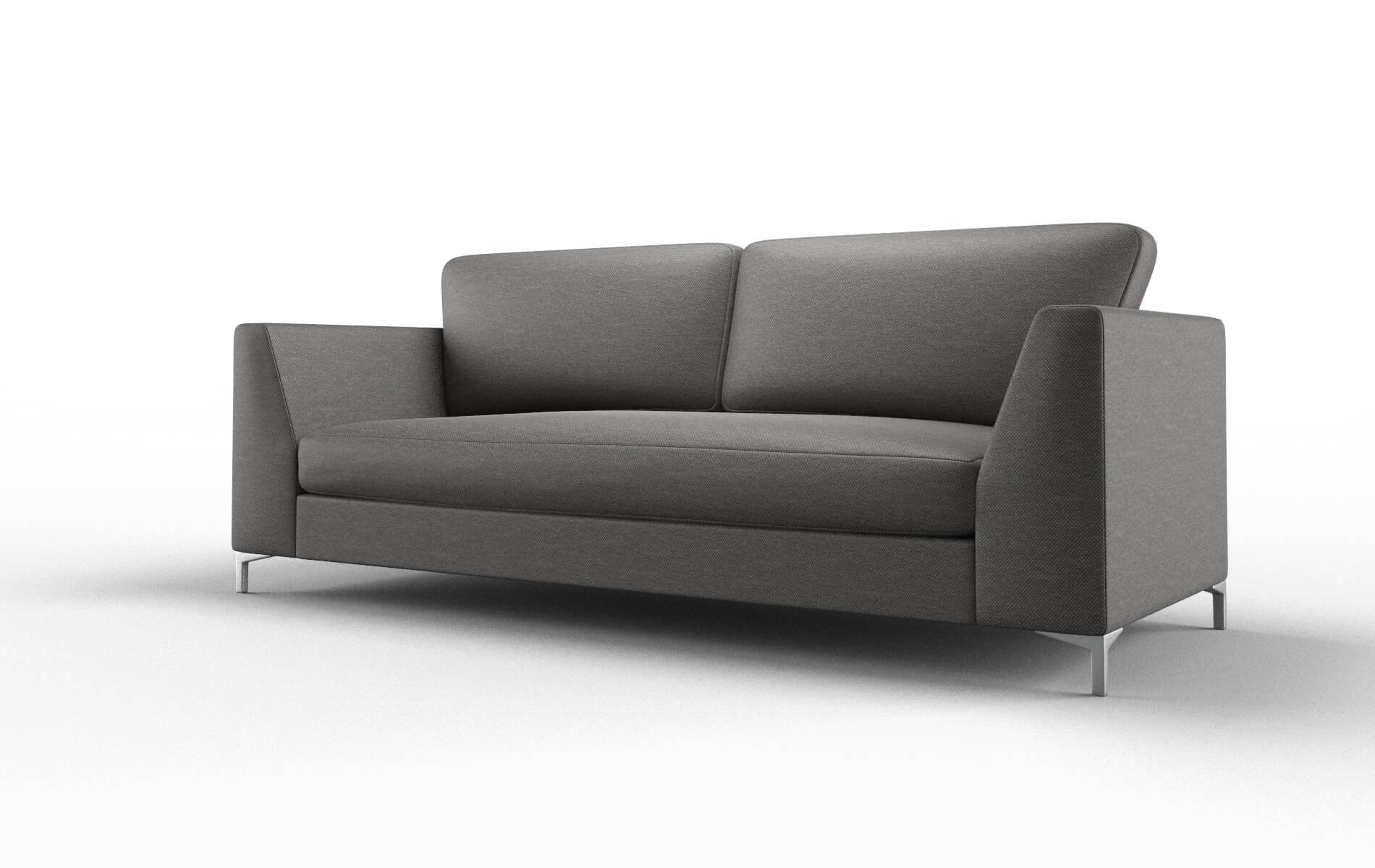 Royal Oscar Grey Sofa metal legs 4