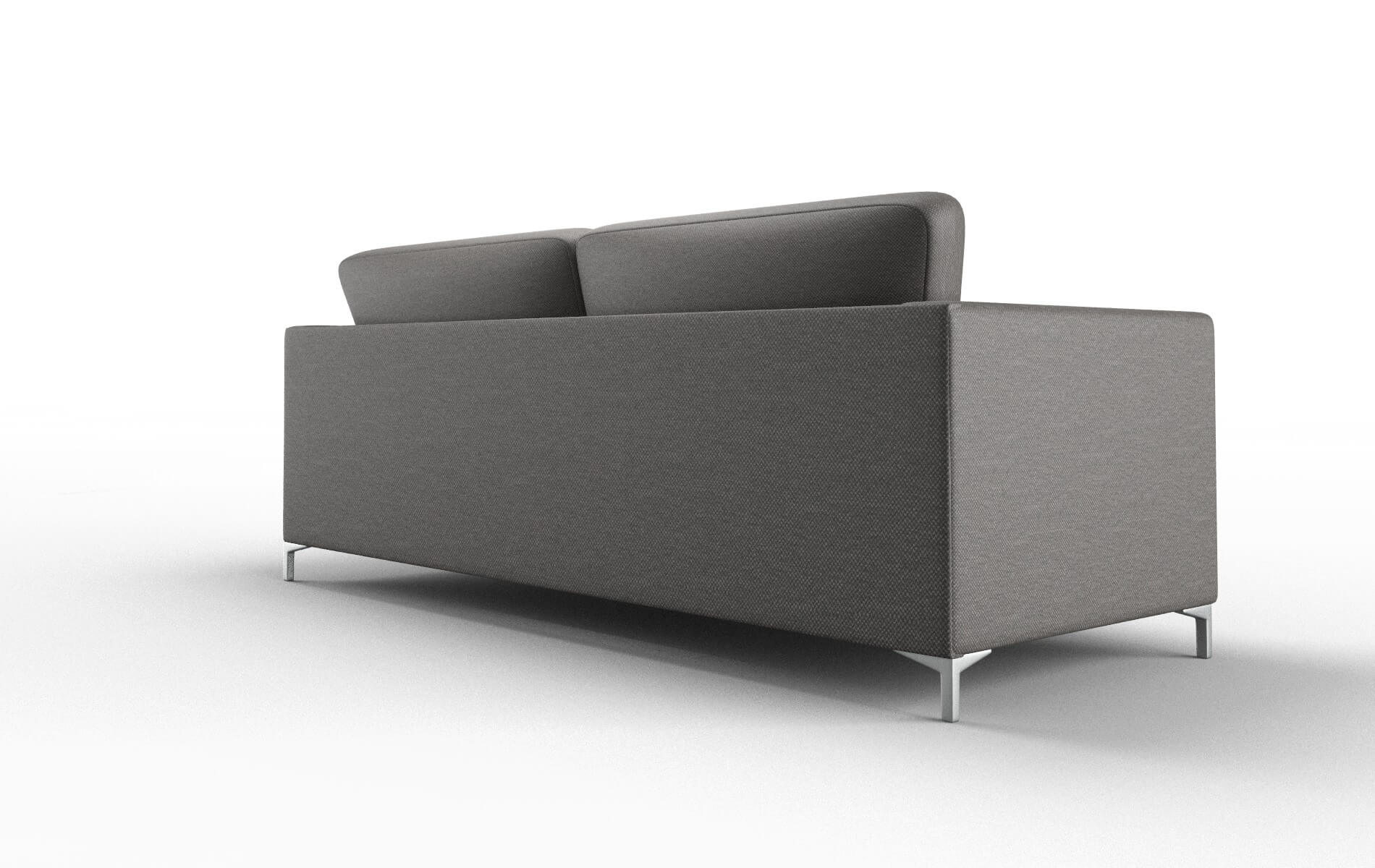 Royal Oscar Grey Sofa metal legs 5