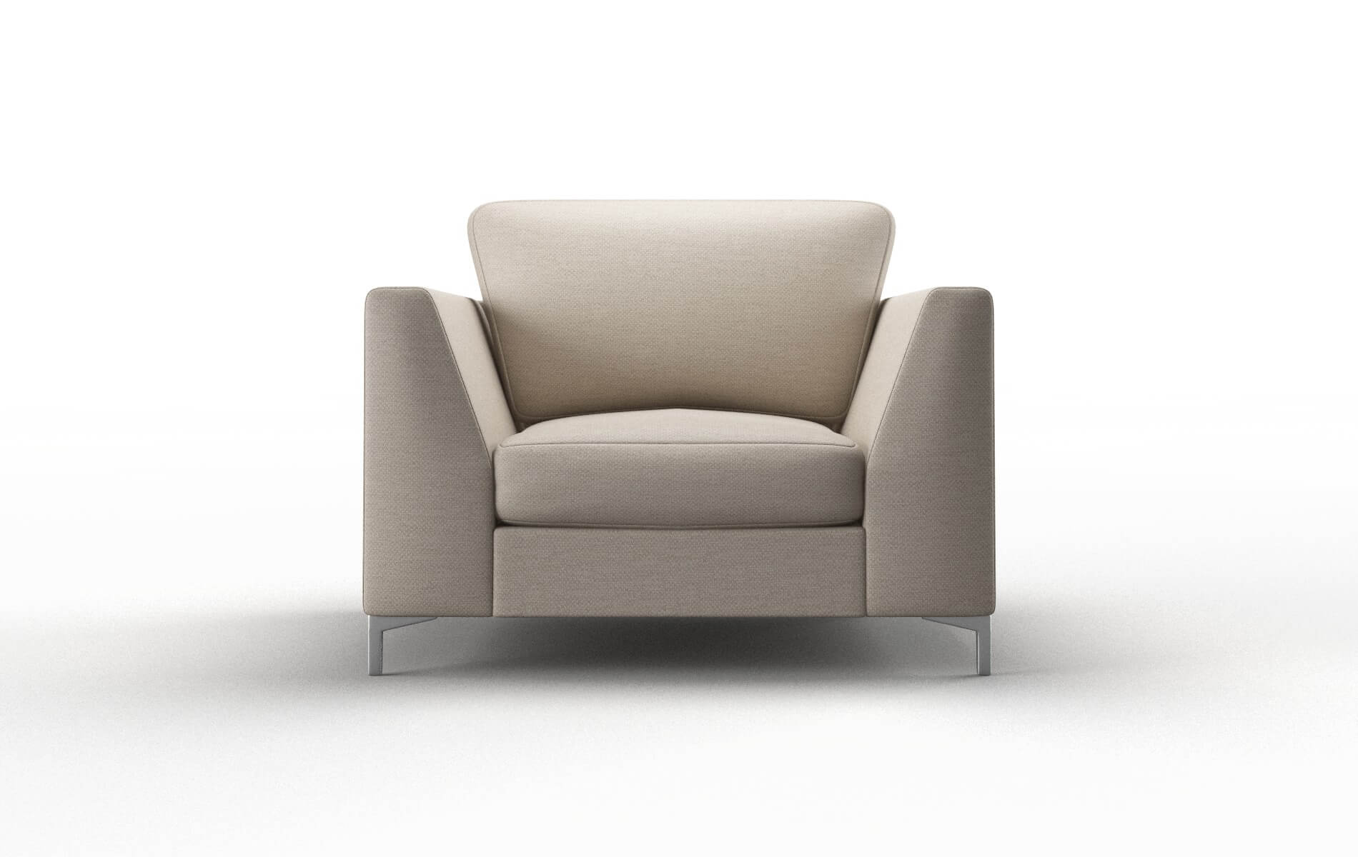 Royal Oscar linen Chair Metal Legs  1