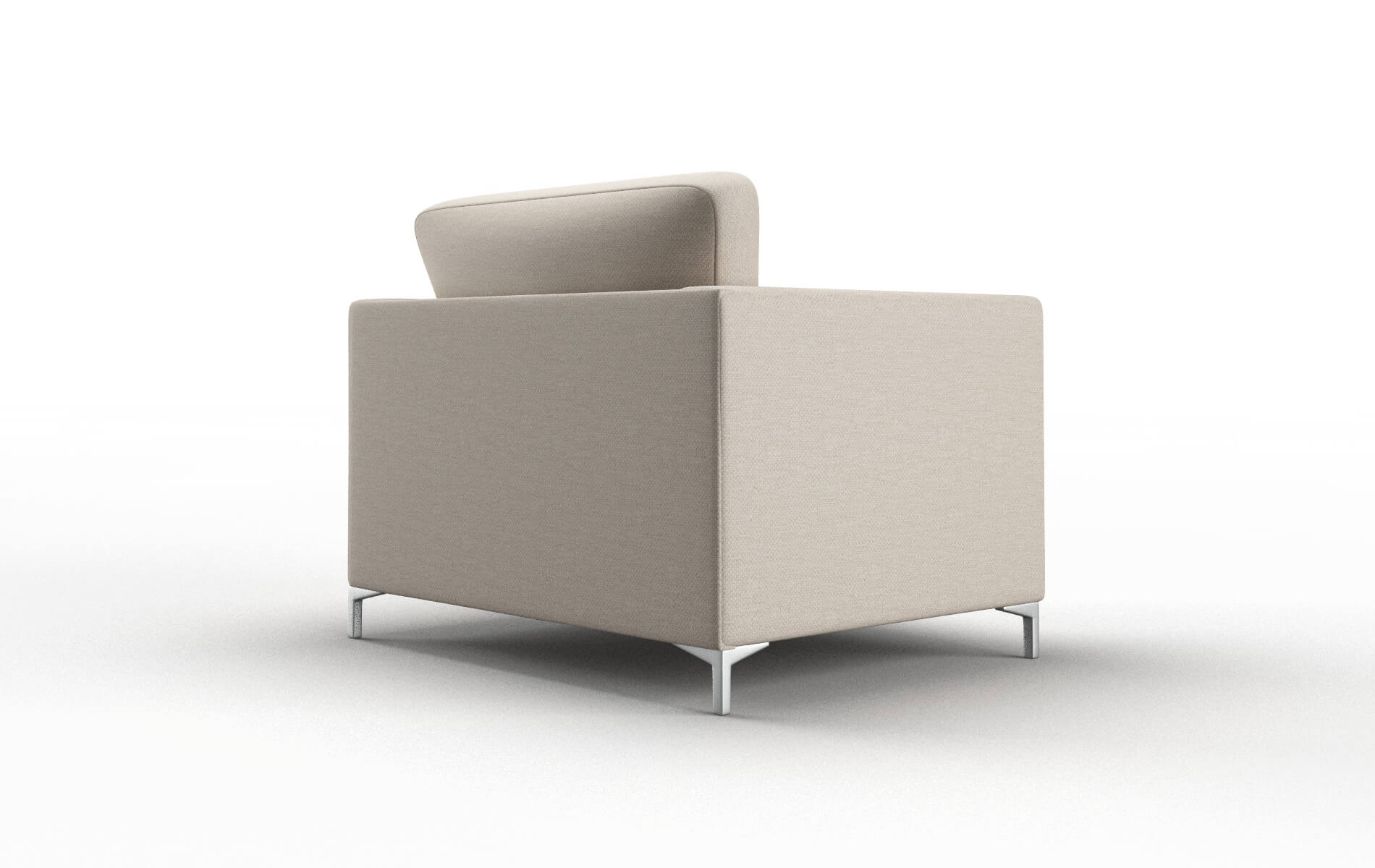 Royal Oscar Linen Chair metal legs 5