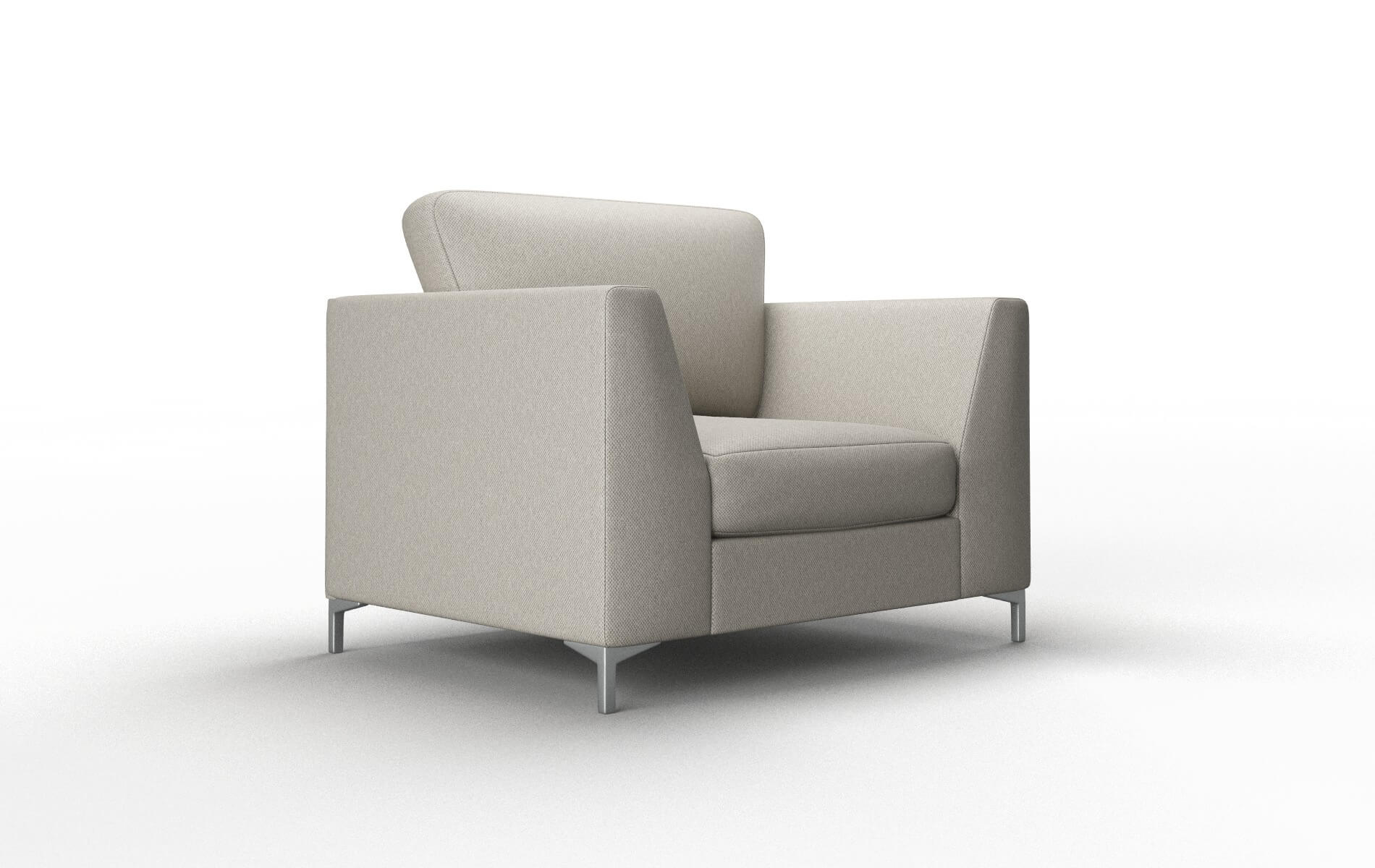 Royal Oscar Silver Chair metal legs 2