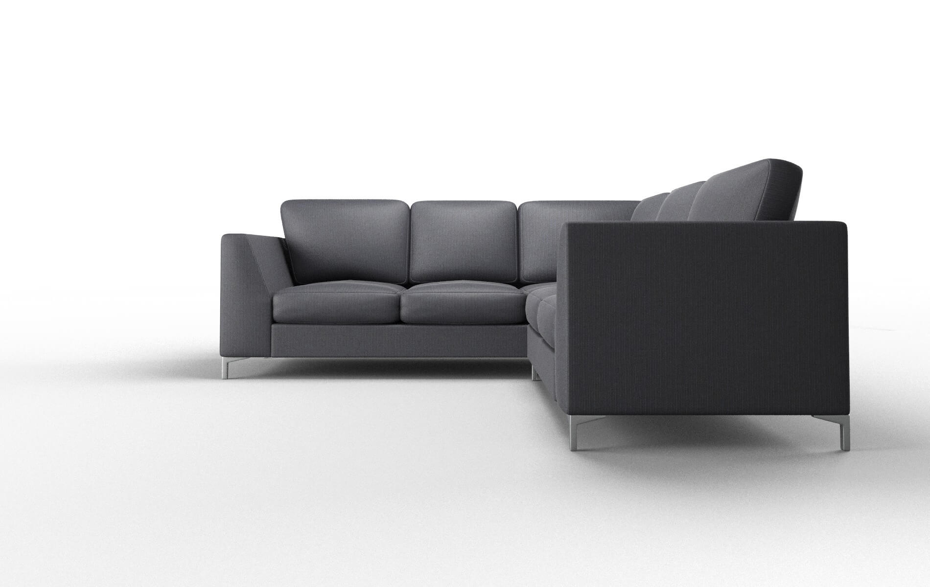 Royal Parker Midnight Sectional metal legs 5