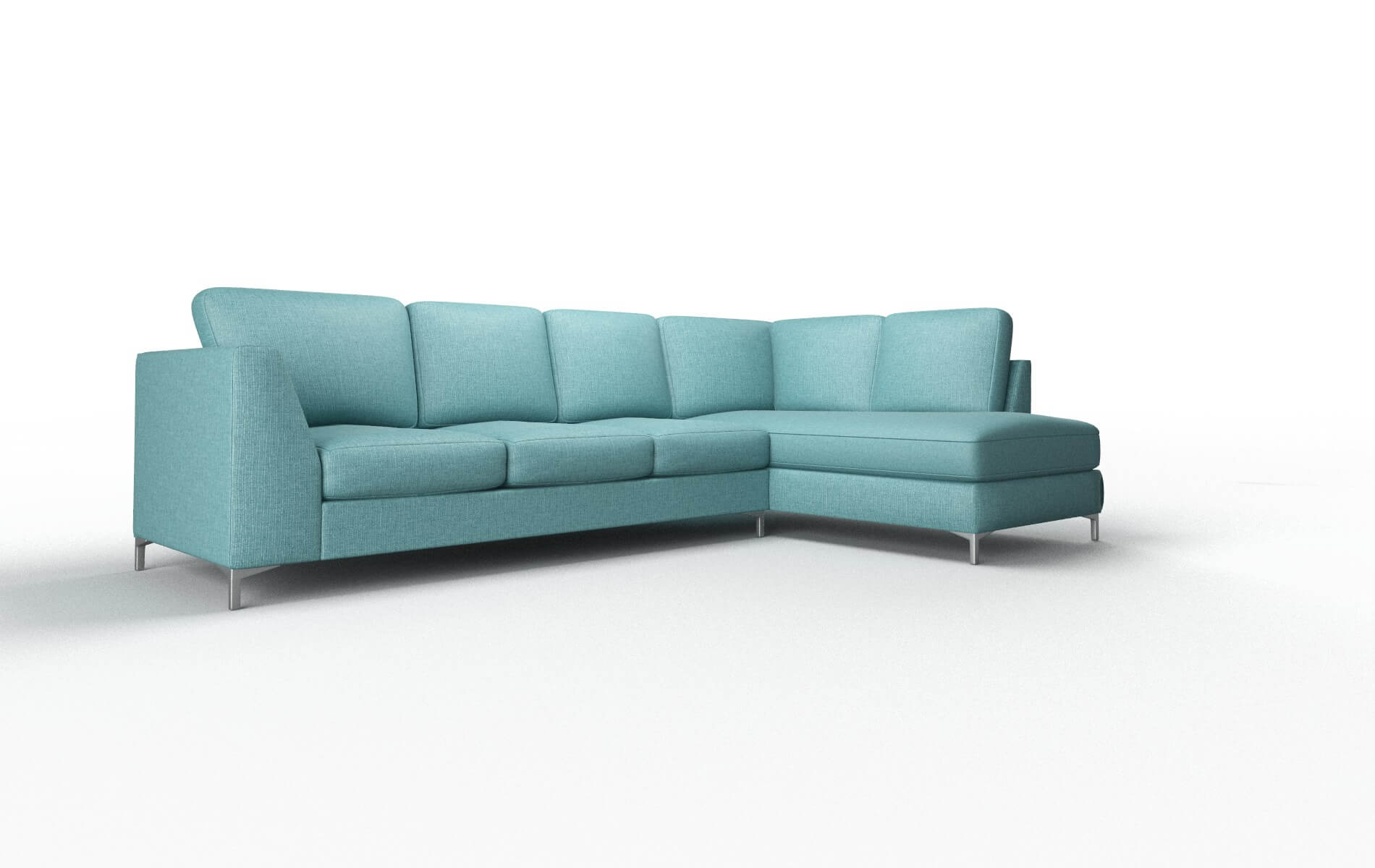 Royal Parker Turquoise Panel metal legs 2