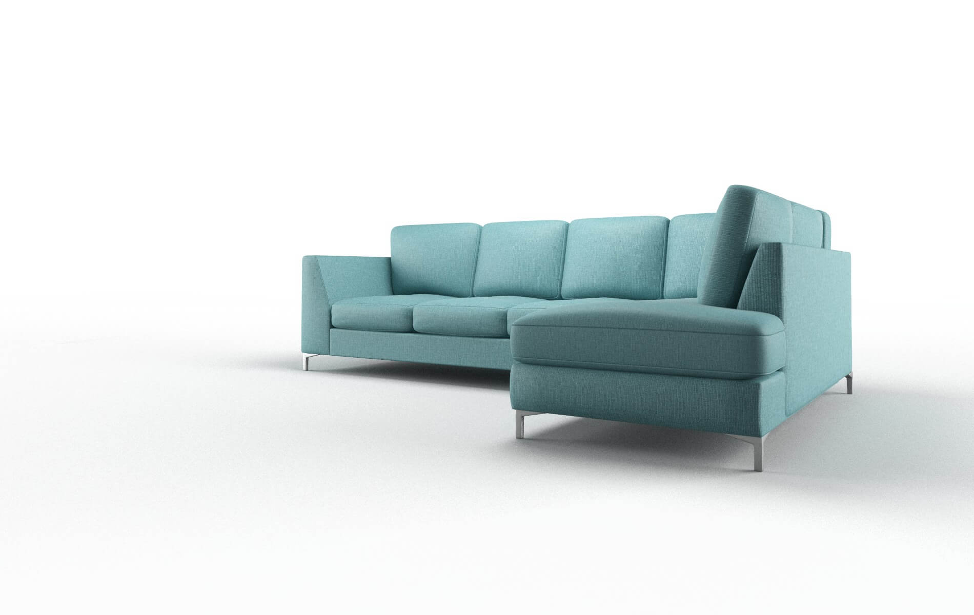 Royal Parker Turquoise Panel metal legs 4