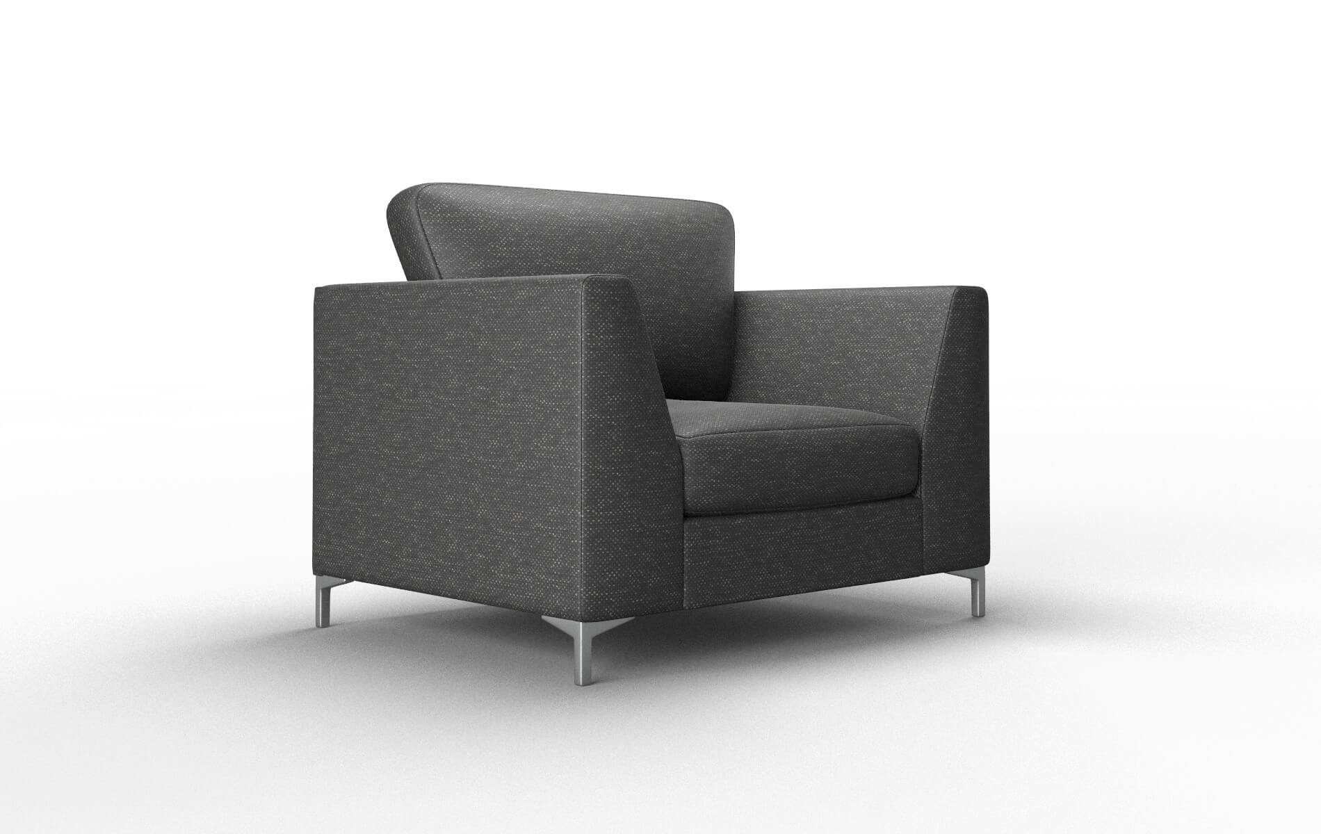 Royal Phoenix Charcoal Chair metal legs 2