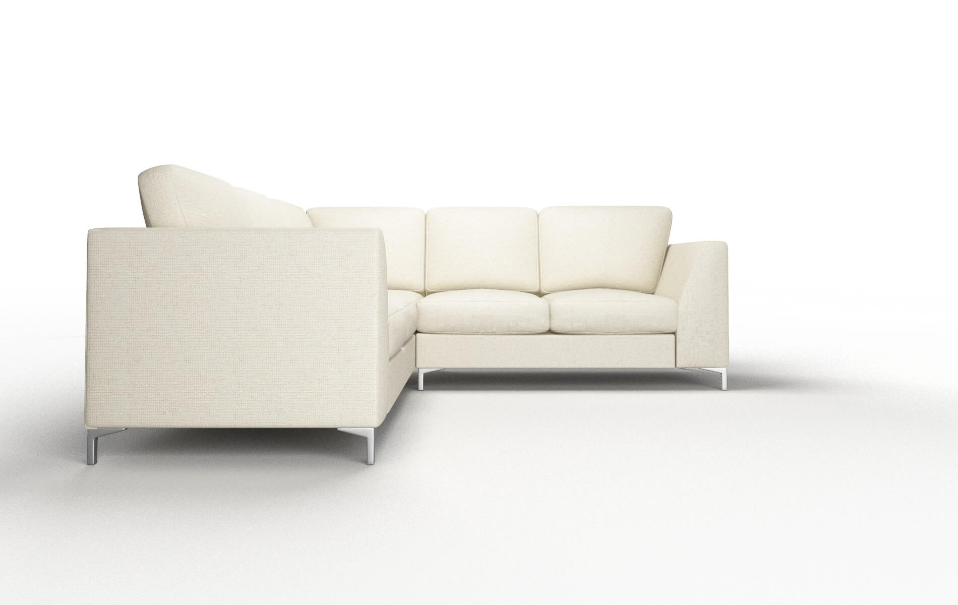 Royal Phoenix Ivory Sectional metal legs 2