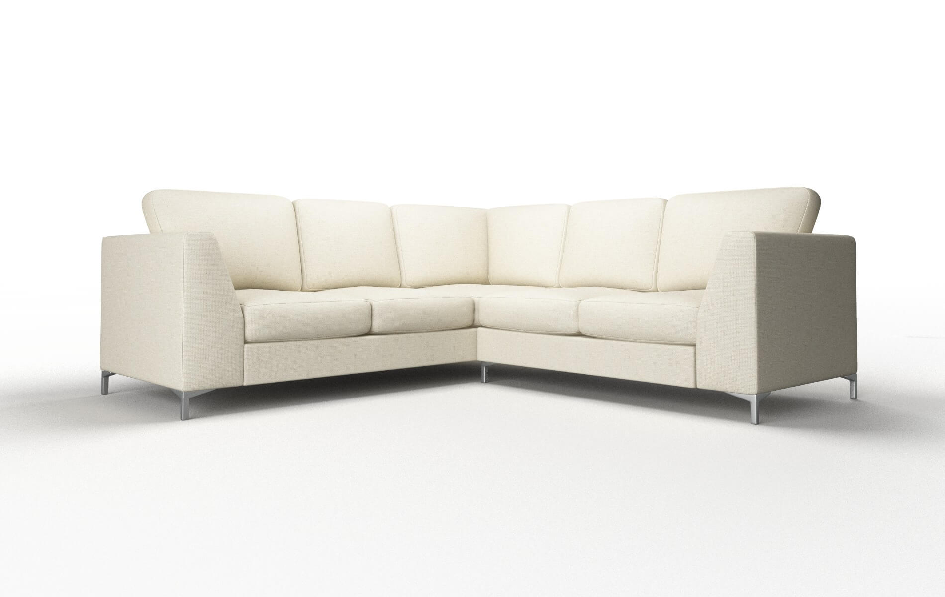 Royal Redondo Oyster Sectional metal legs