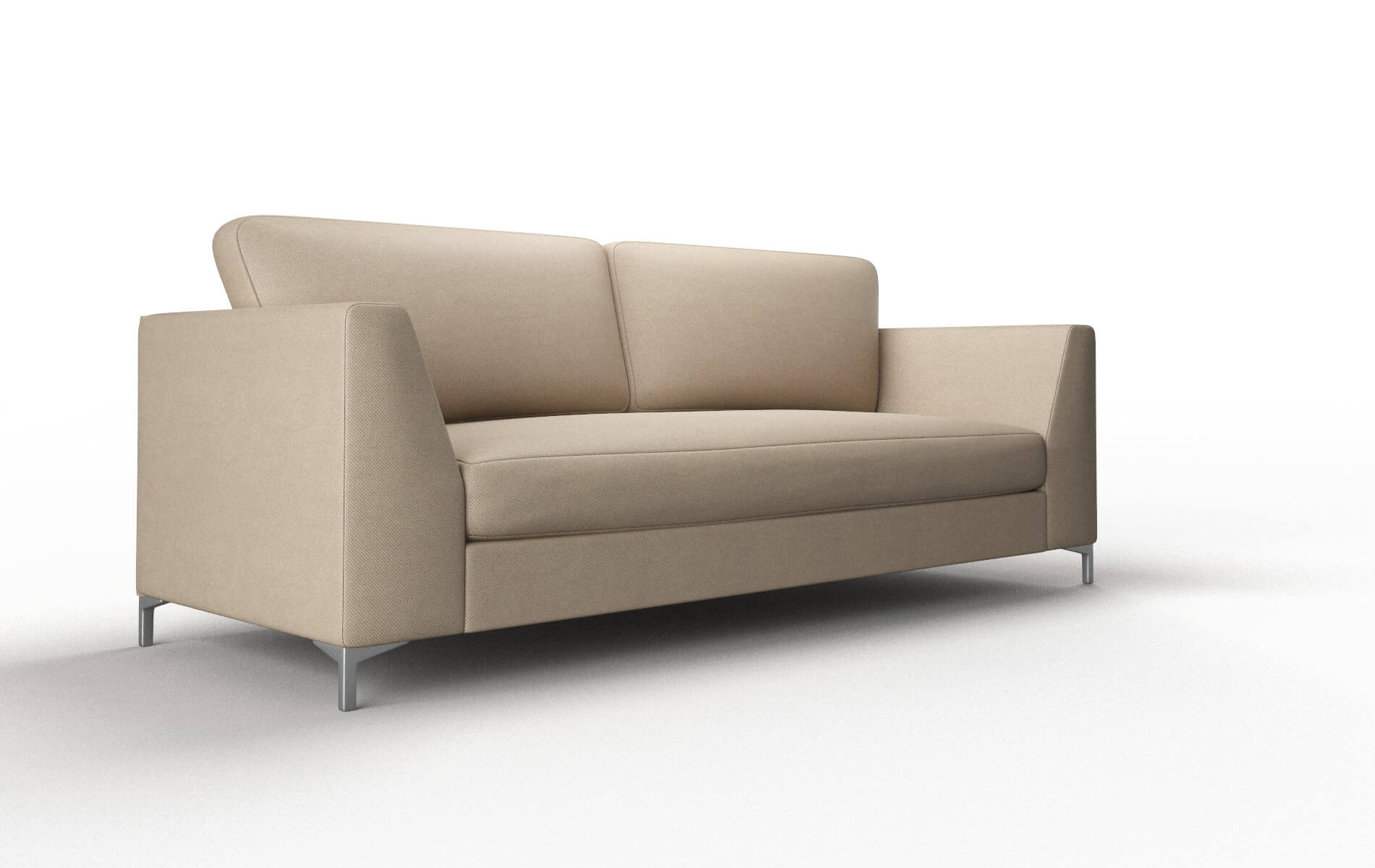 Royal Rocket Cappuccino Sofa metal legs 2