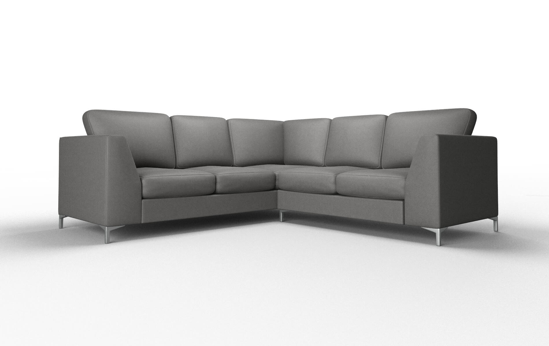 Royal Rocket Charcoal Sectional metal legs 1