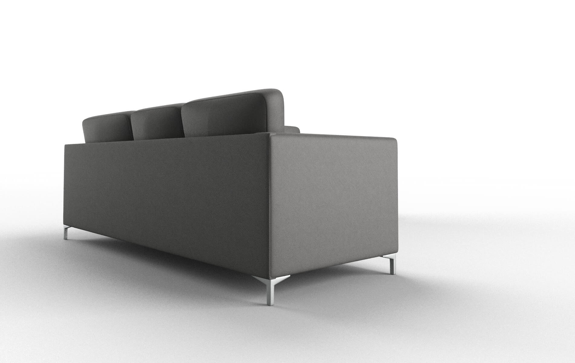 Royal Rocket Charcoal Sectional metal legs 3