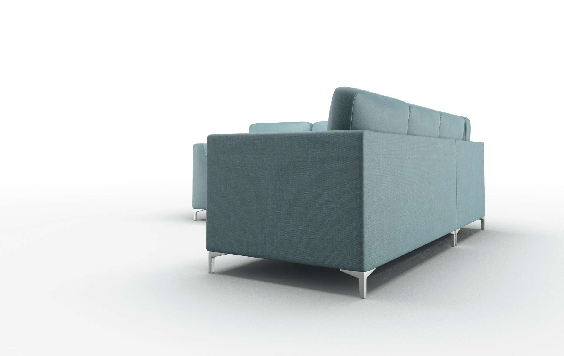 Royal Rocket Peacock Sectional metal legs 4