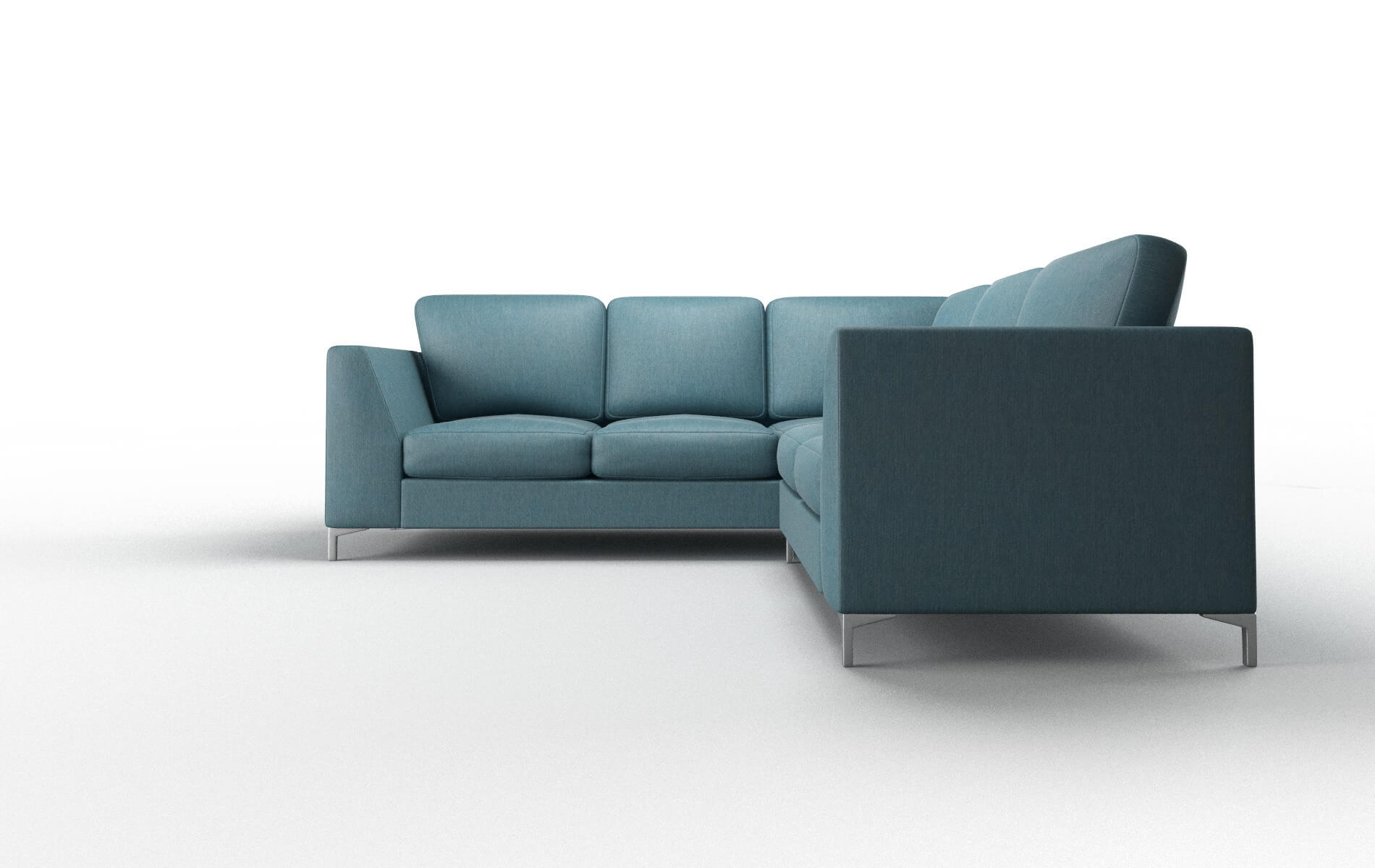 Royal Royale Electric_blue Sectional metal legs 5