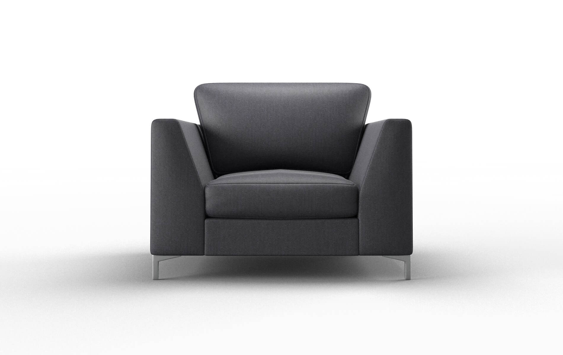 Royal Sasha navy Chair Metal Legs  1