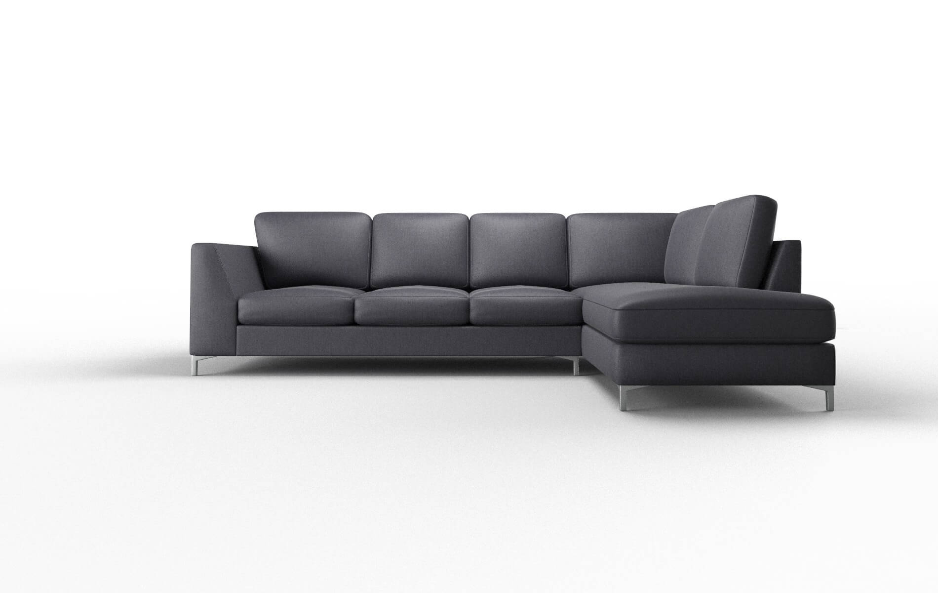 Royal Sasha navy Panel Metal Legs  1