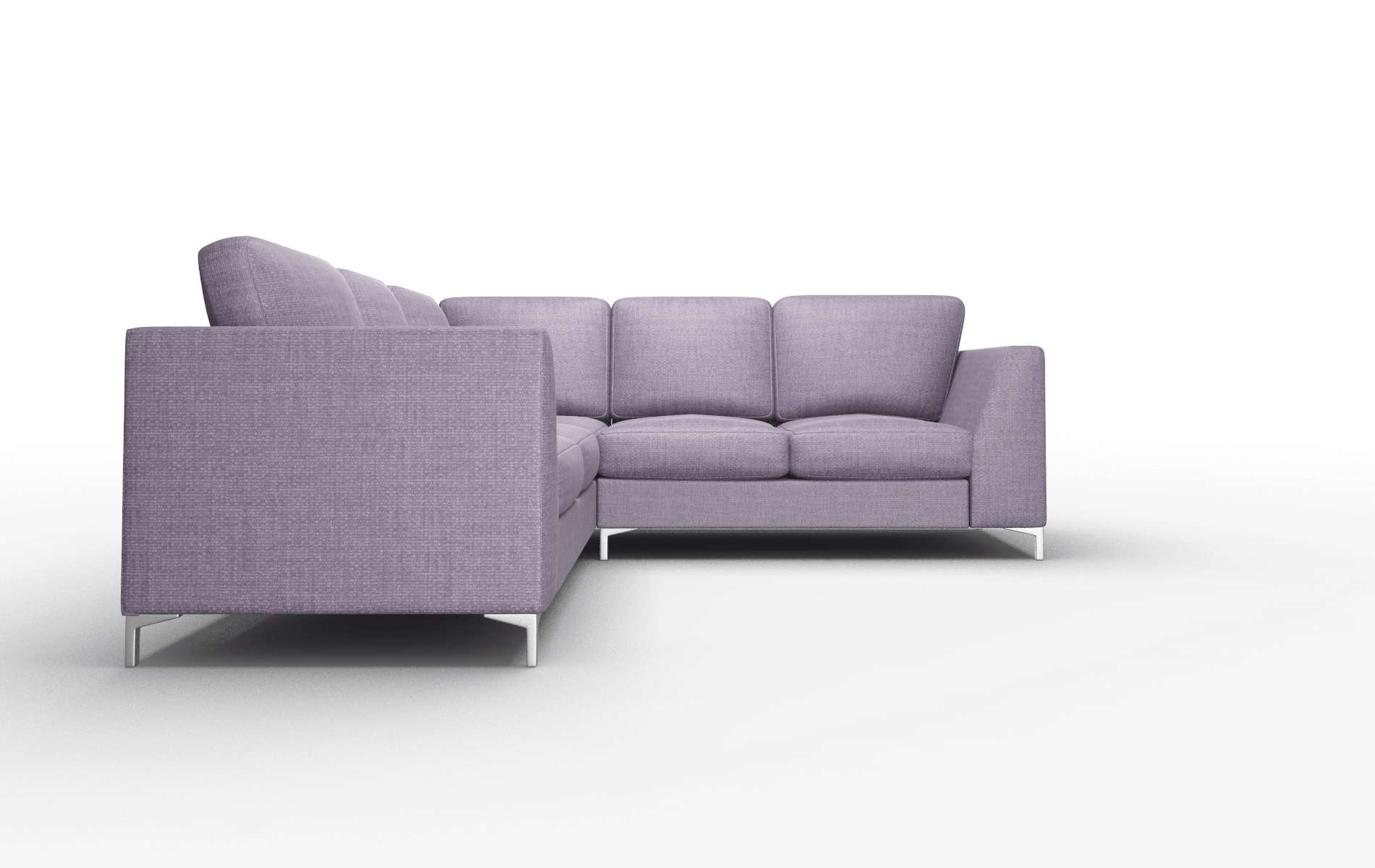 Royal Tess Blackberry Sectional metal legs 2