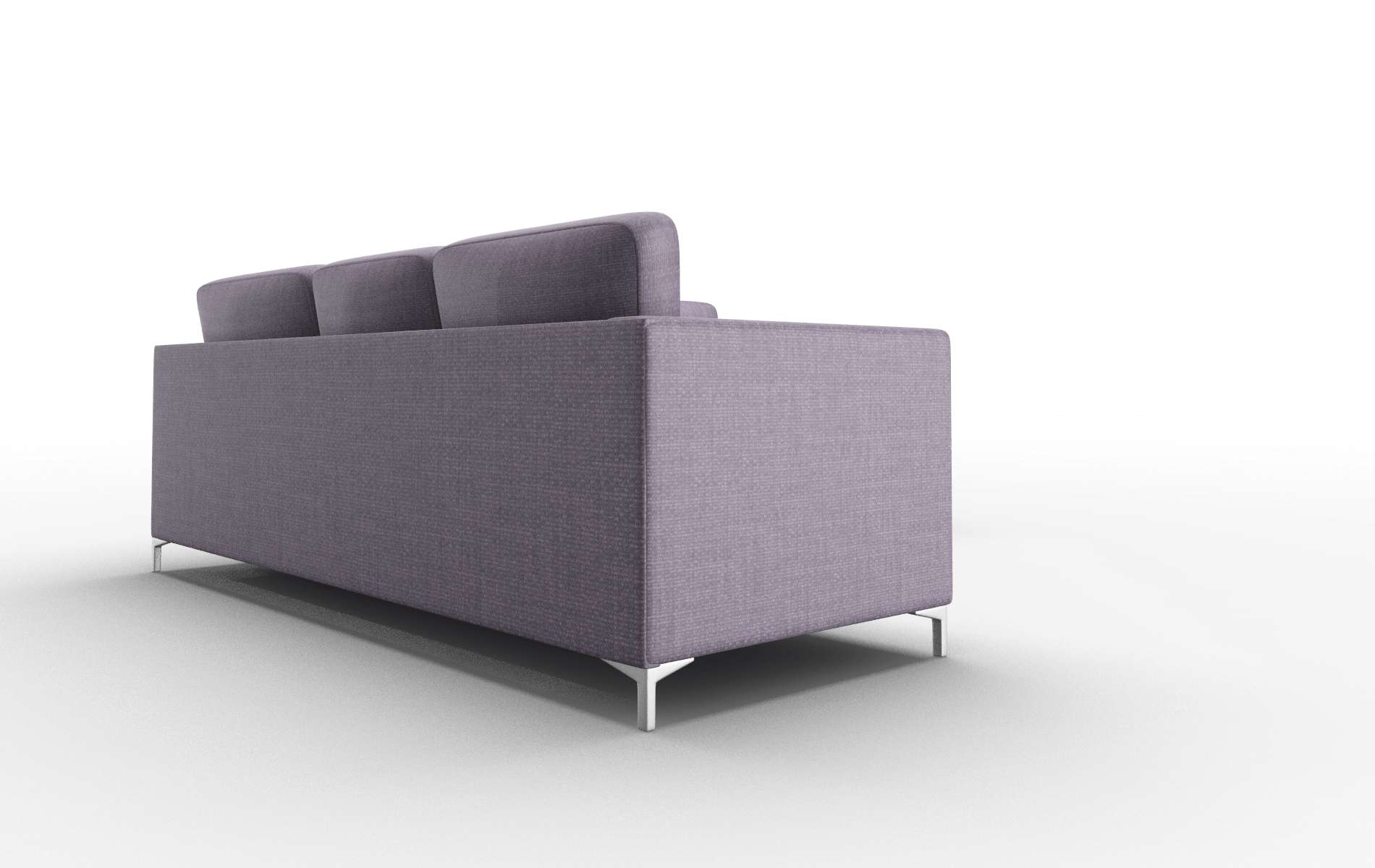 Royal Tess Blackberry Sectional metal legs 3