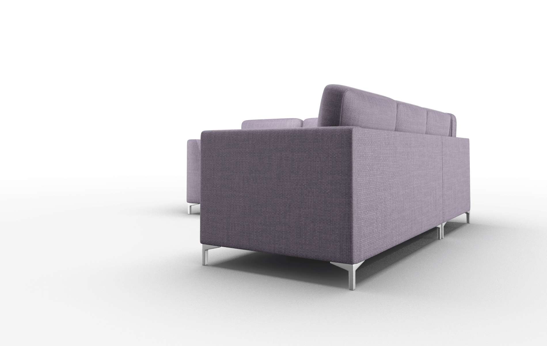 Royal Tess Blackberry Sectional metal legs 4