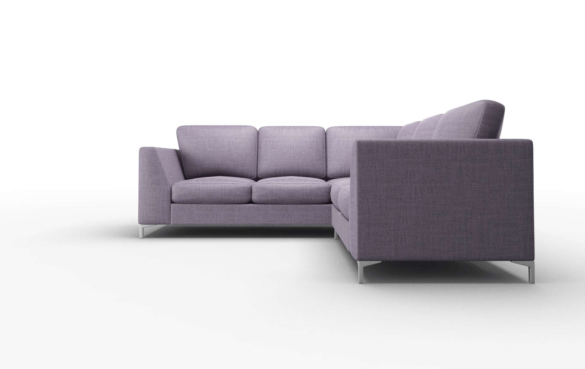 Royal Tess Blackberry Sectional metal legs 5