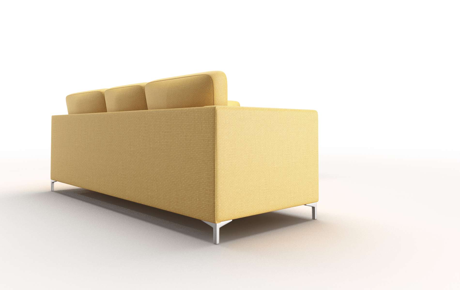 Royal Tess Turmeric Sectional metal legs 3