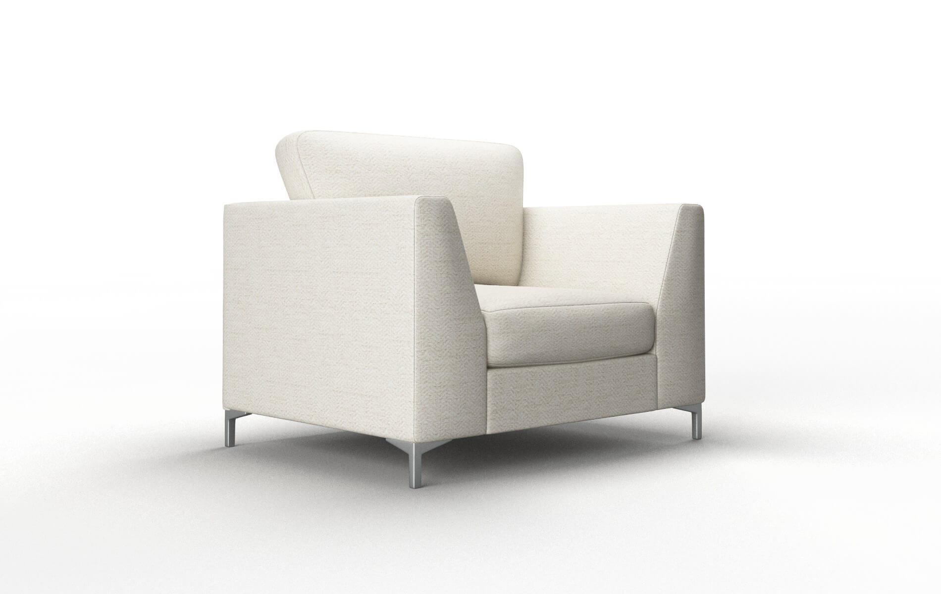 Royal Venus Cream Chair metal legs 2