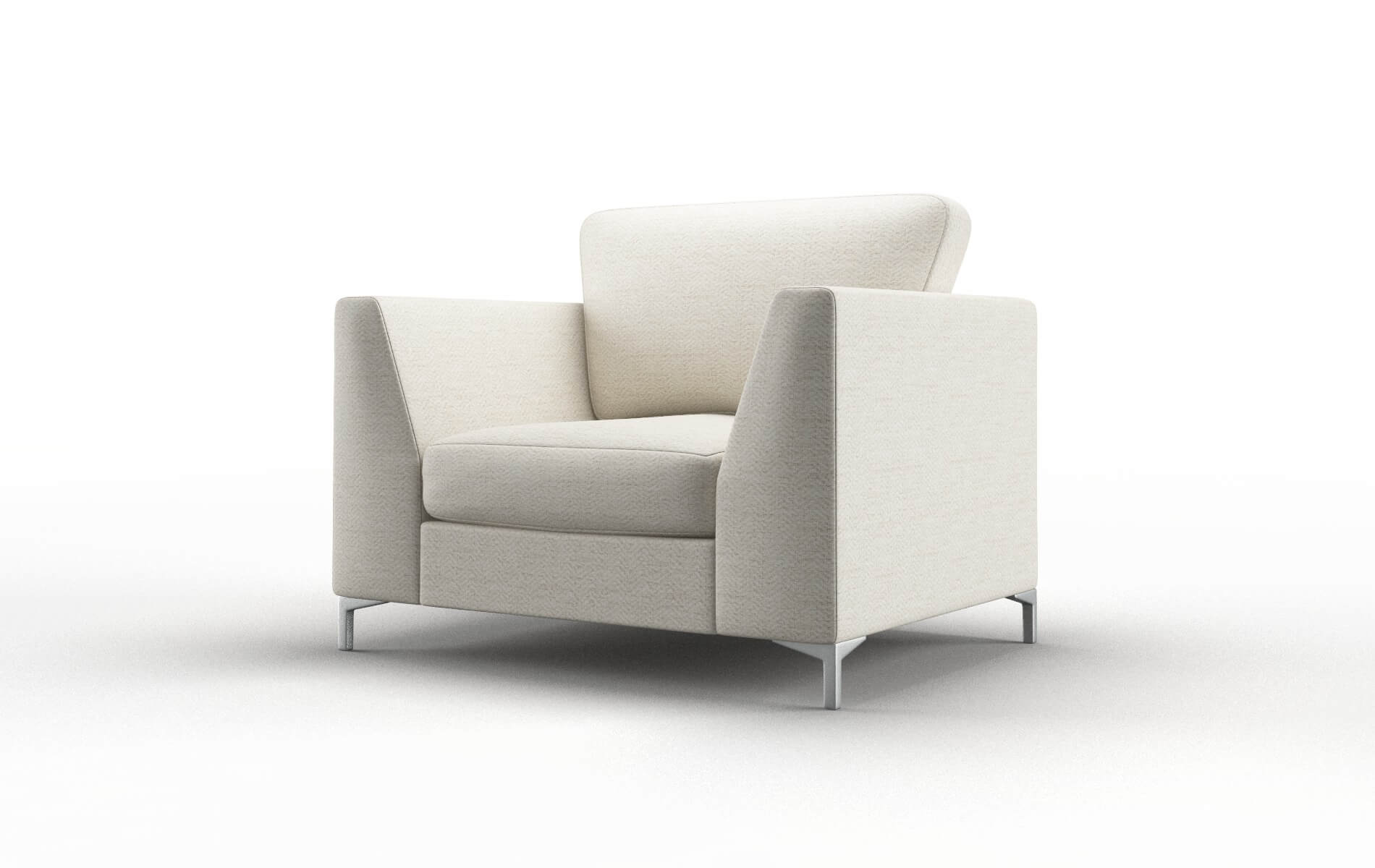 Royal Venus Cream Chair metal legs 4