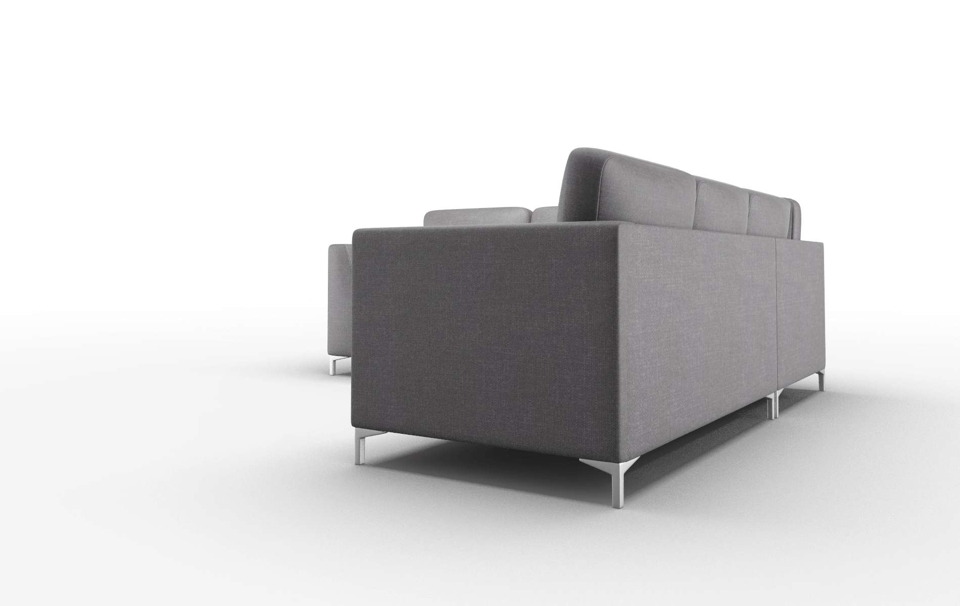 Royal Venus Onyx Sectional metal legs 4