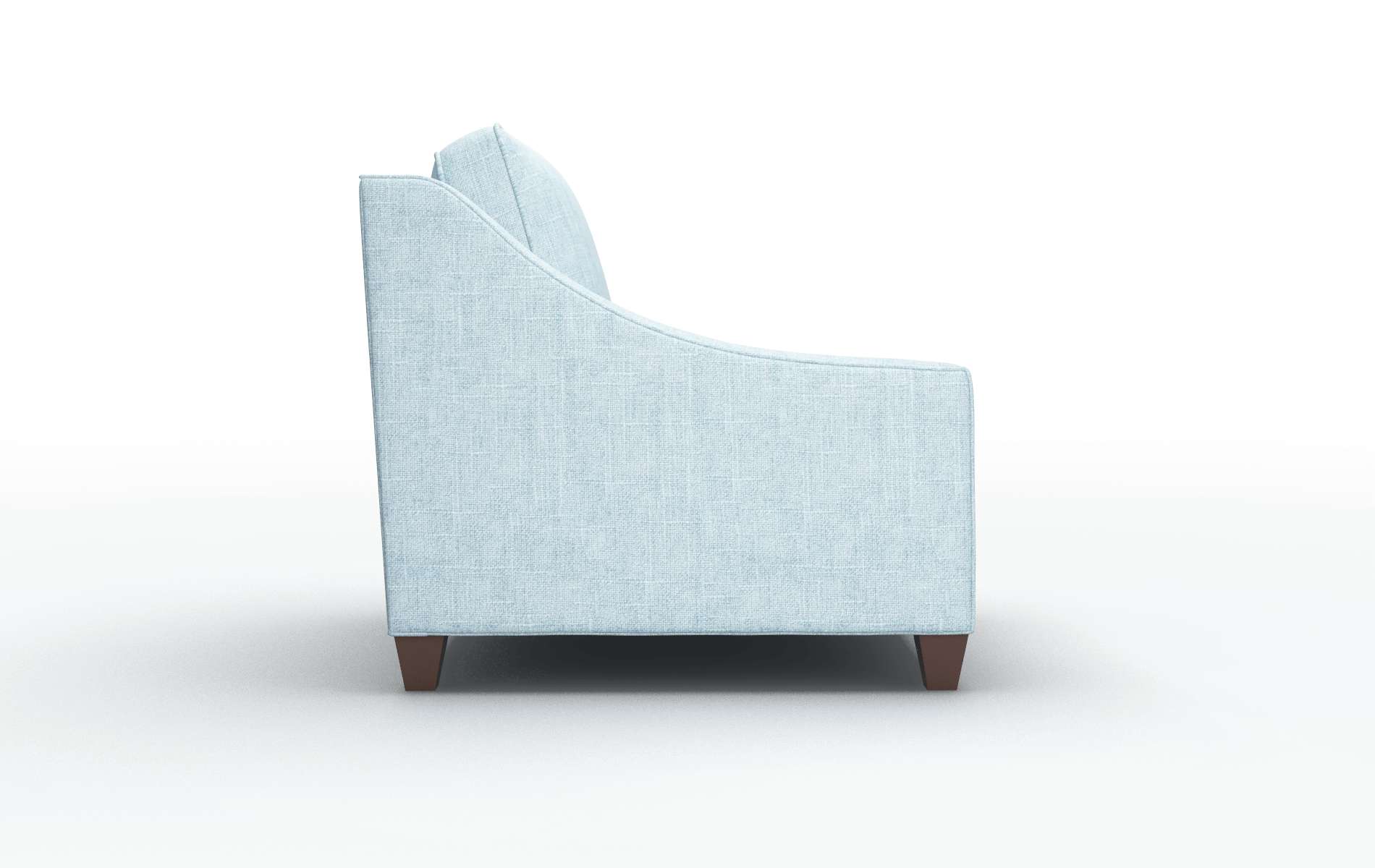 Sanda Atlas Turquoise Chair espresso legs 3