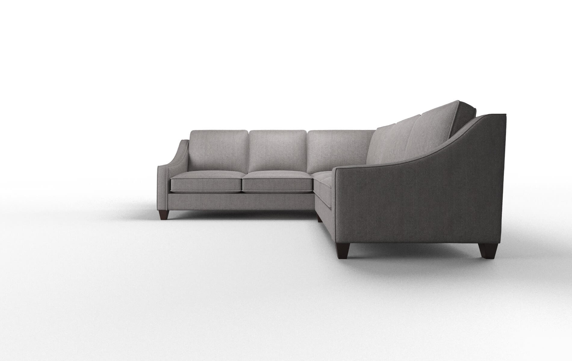 Sanda Atlas_plz Silver Sectional espresso legs 5