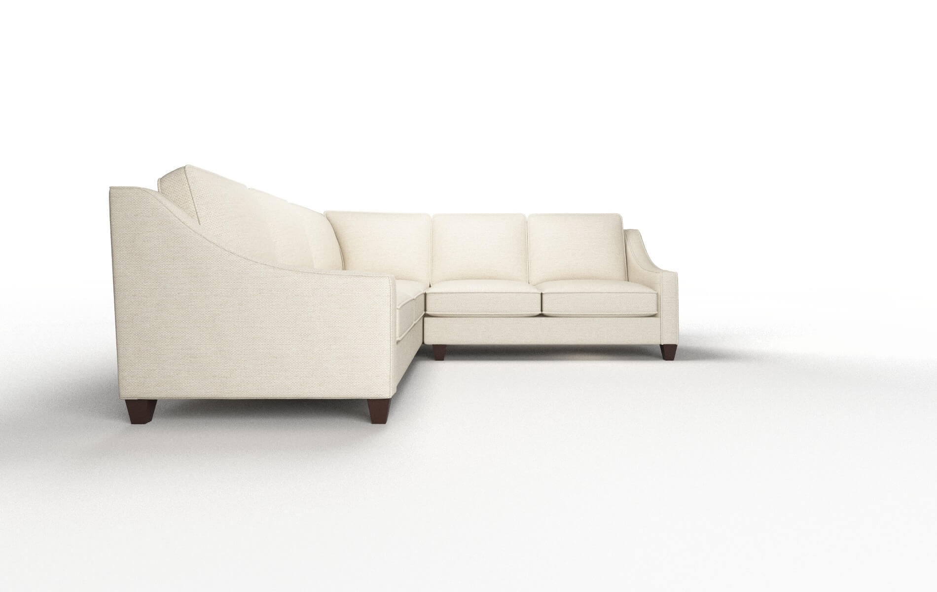 Sanda Avenger Beach Sectional espresso legs 2